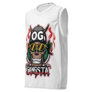 OG Gangsta unisex basketball jersey