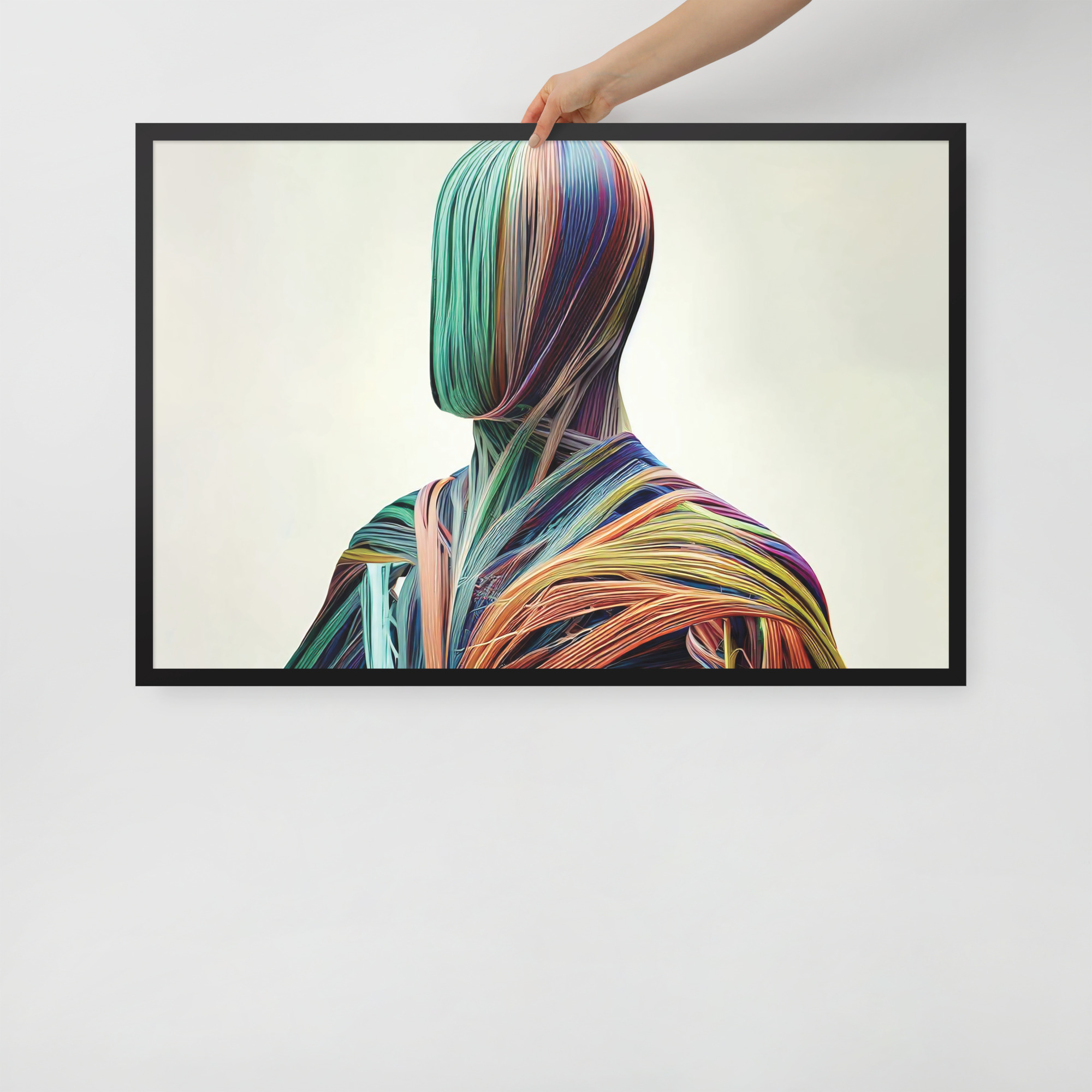 enhanced-matte-paper-framed-poster-in-black-24x36-front-6832bc7e194de.jpg String Anatomy Framed poster
