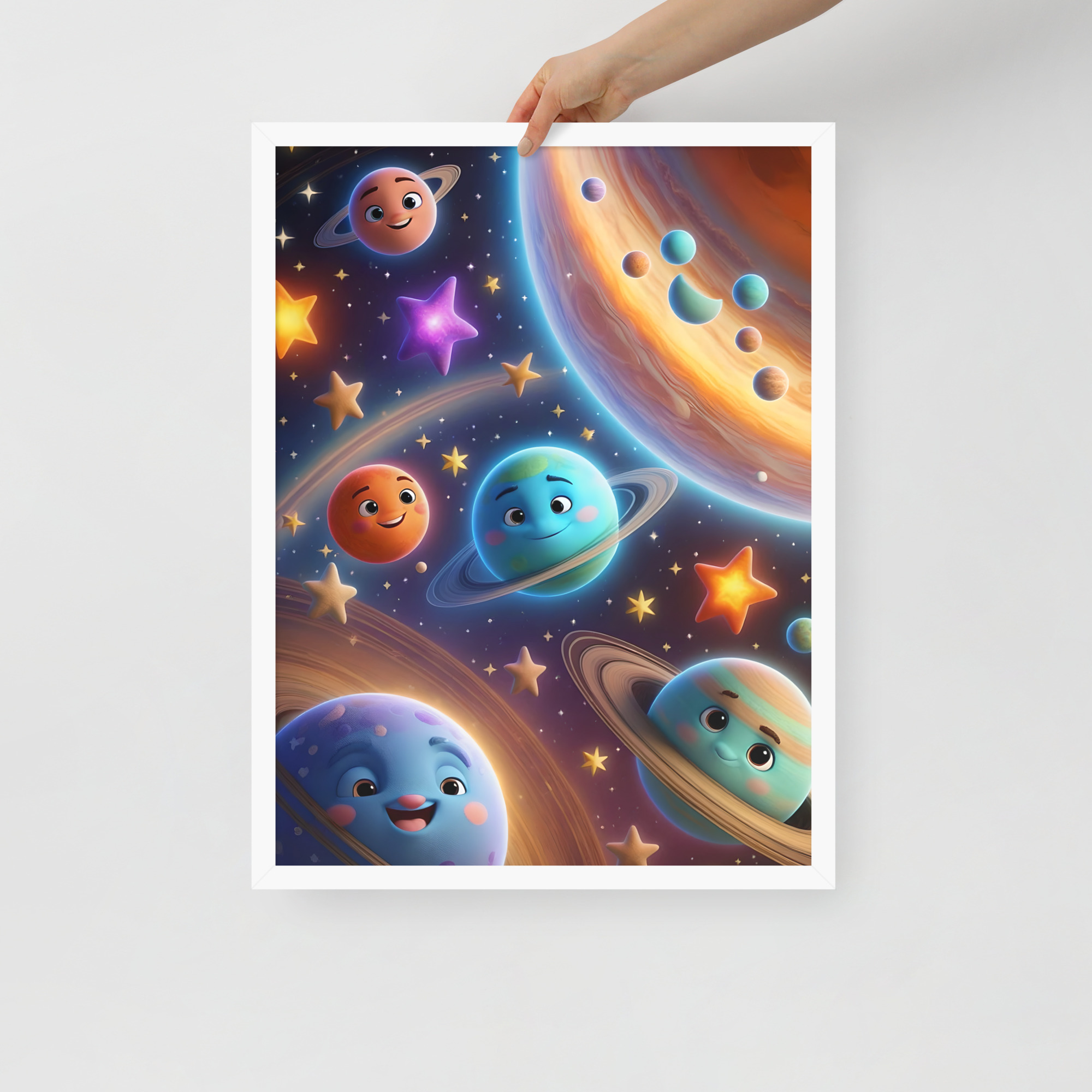 enhanced-matte-paper-framed-poster-in-white-18x24-front-6832bf87982a4.jpg Smiley Planets Framed poster