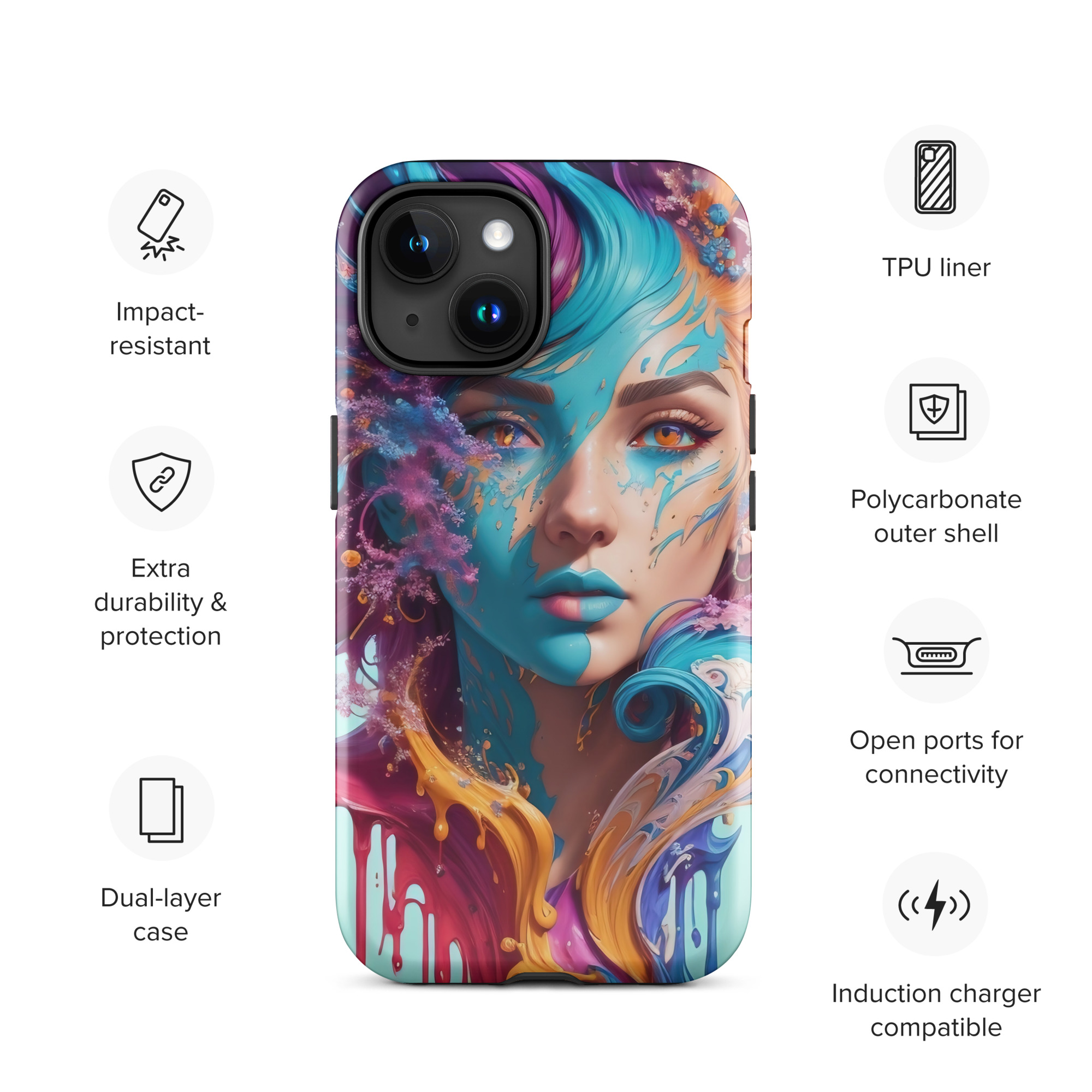 tough-case-for-iphone-glossy-iphone-15-front-6832c502da33f.jpg Aqua Printesa Tough Case for iPhone®