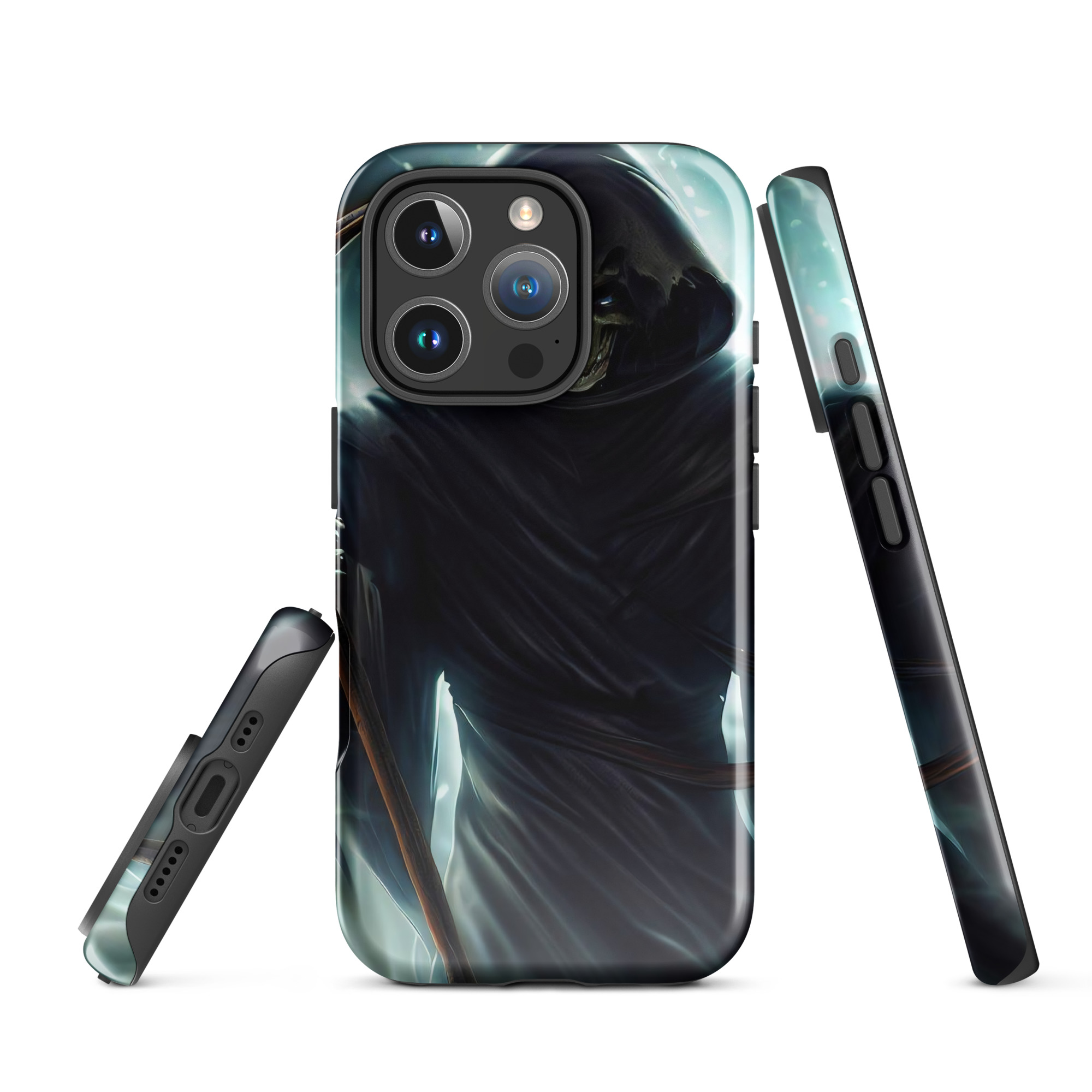 tough-case-for-iphone-glossy-iphone-16-pro-front-6832d6d3a5f37.jpg Reaper X Tough Case for iPhone®