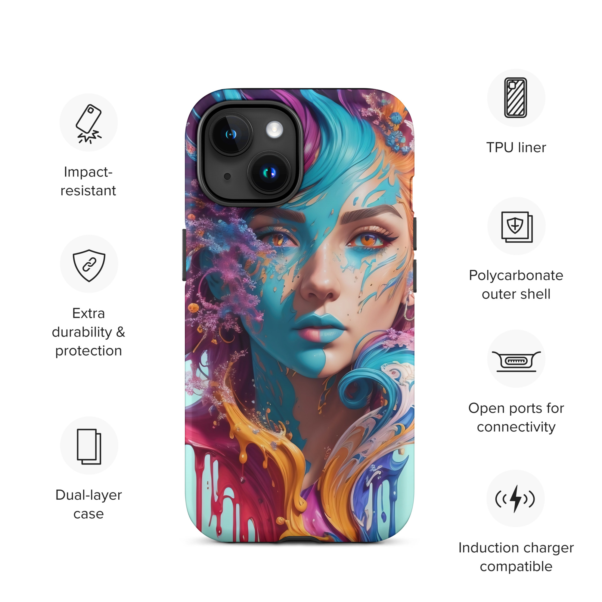 tough-case-for-iphone-matte-iphone-15-front-6832c502da3ab.jpg Aqua Printesa Tough Case for iPhone®