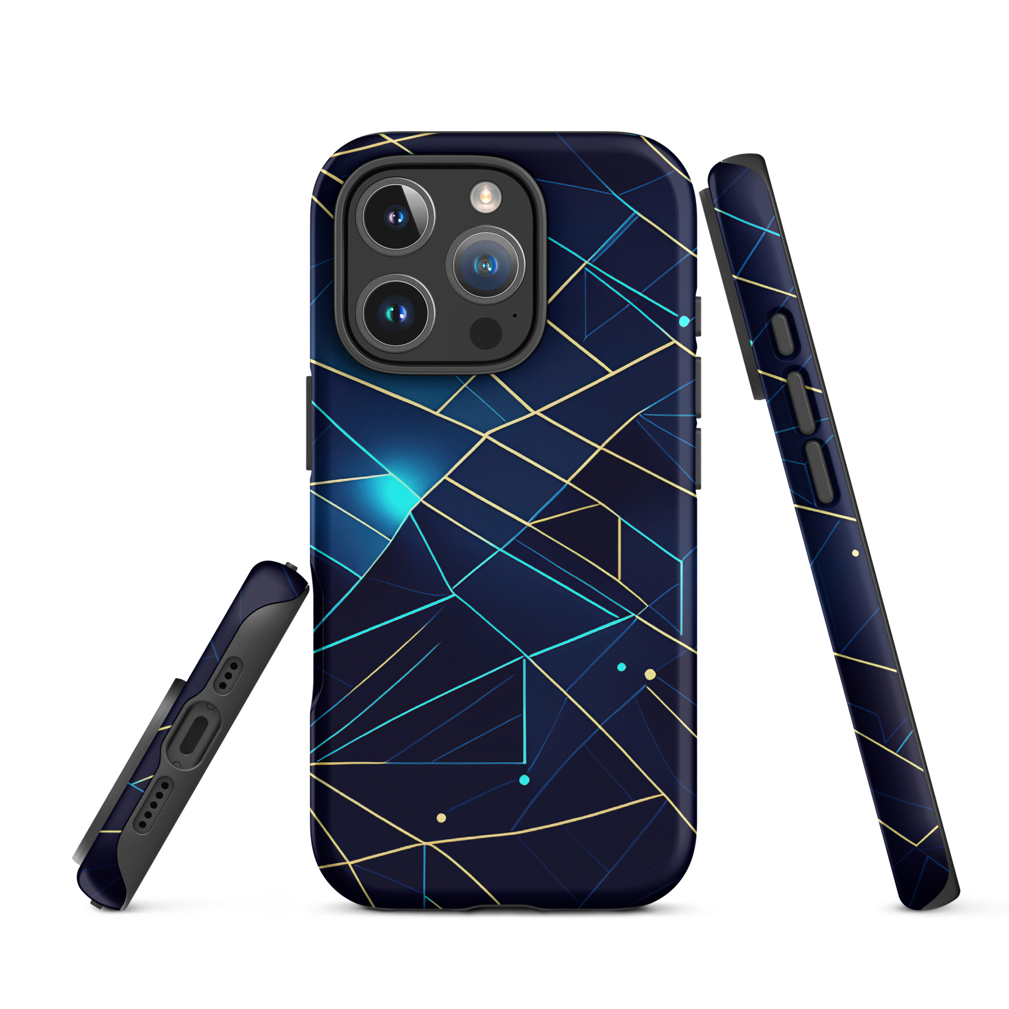tough-case-for-iphone-matte-iphone-16-pro-front-6832d592a7899.jpg Abstract One Tough Case for iPhone®