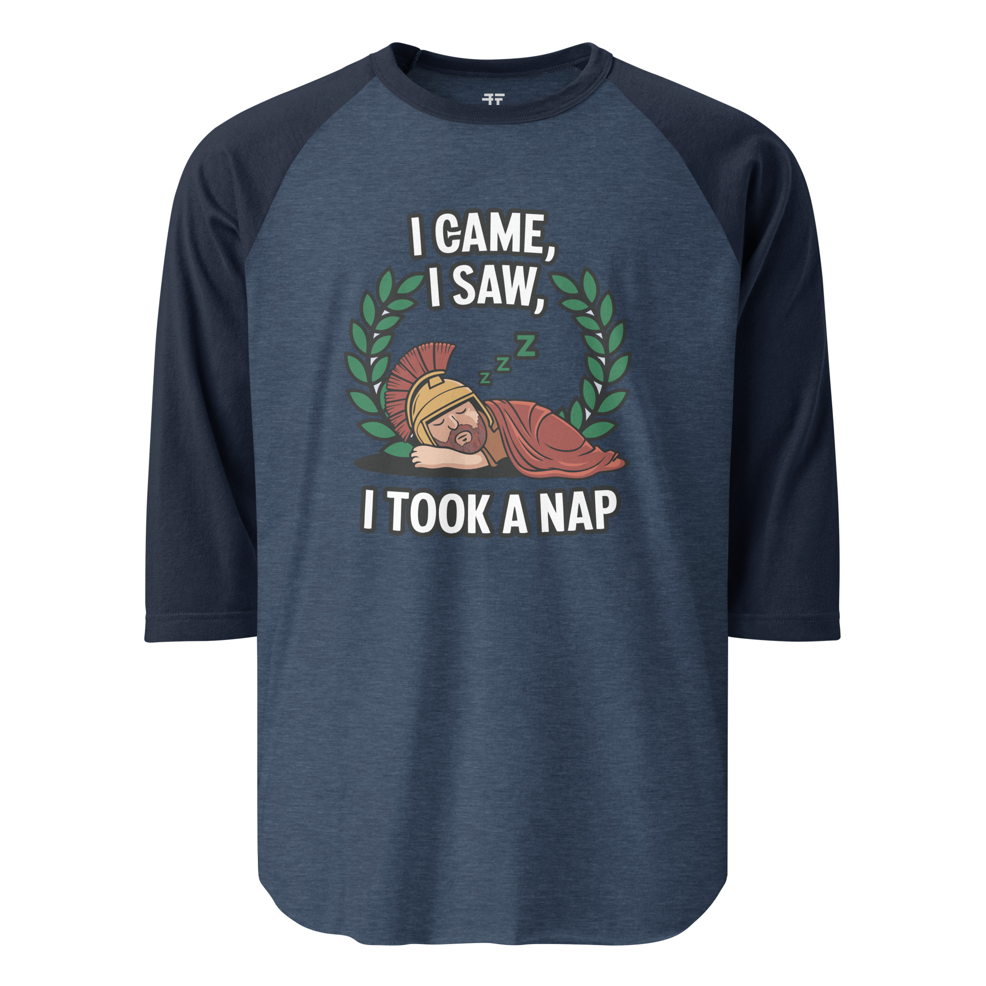 unisex-34-sleeve-raglan-shirt-heather-denim-navy-front-68341af8731b2.jpg Nap time 3/4 sleeve raglan shirt