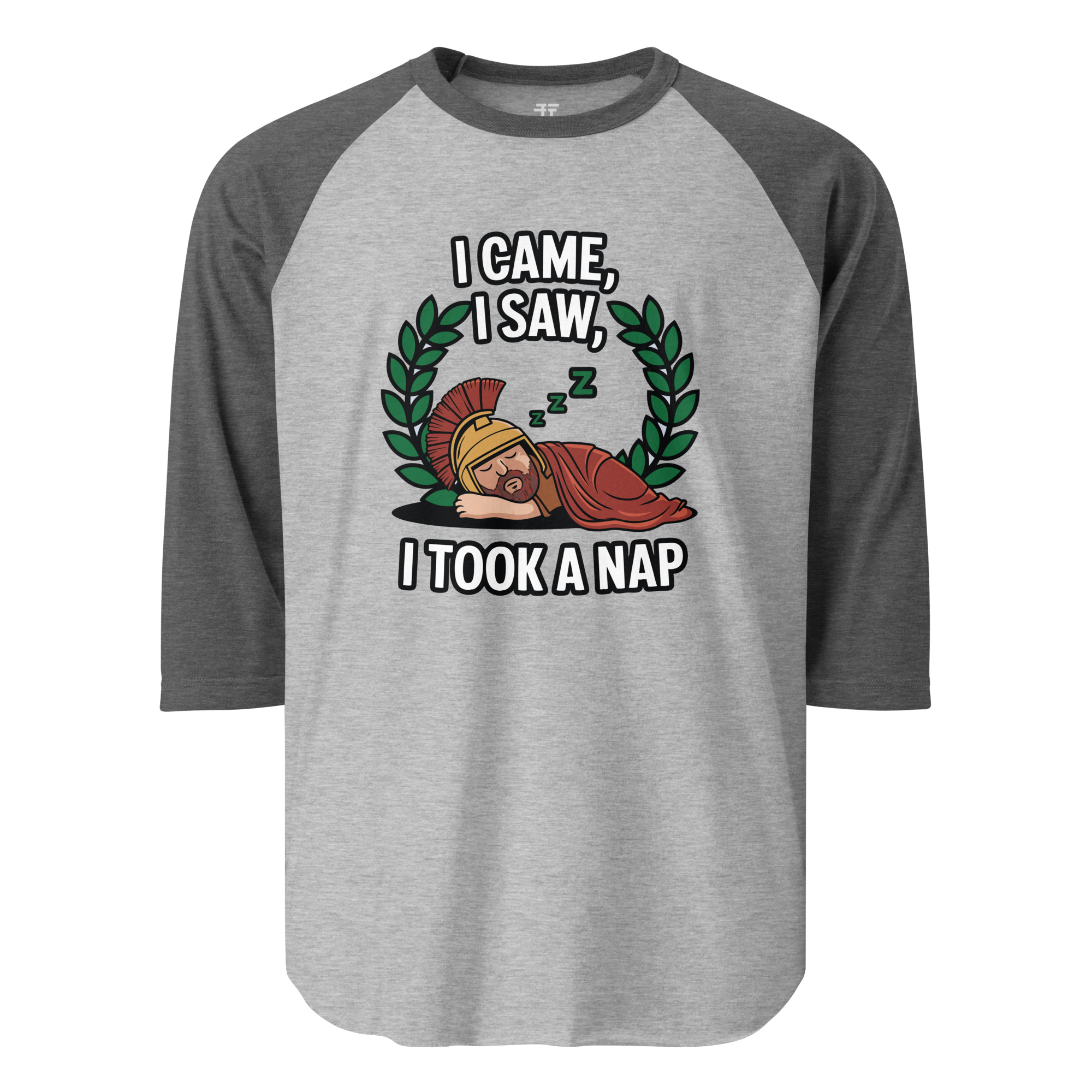 unisex-34-sleeve-raglan-shirt-heather-grey-heather-charcoal-front-68341af87446d.jpg Nap time 3/4 sleeve raglan shirt