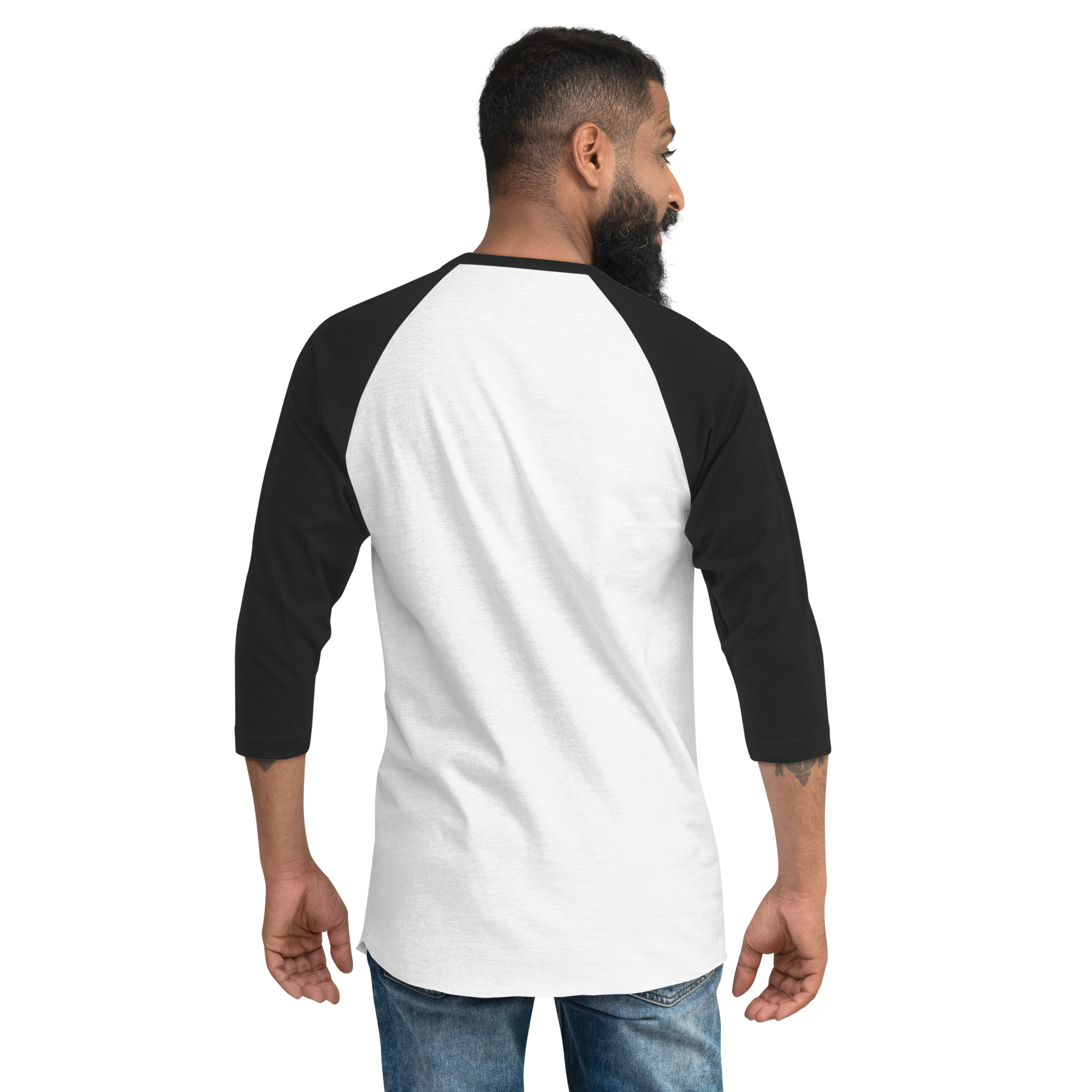 unisex-34-sleeve-raglan-shirt-white-black-back-6831c23b86243.jpg OG Gangsta - 3/4 Sleeve Raglan Shirt