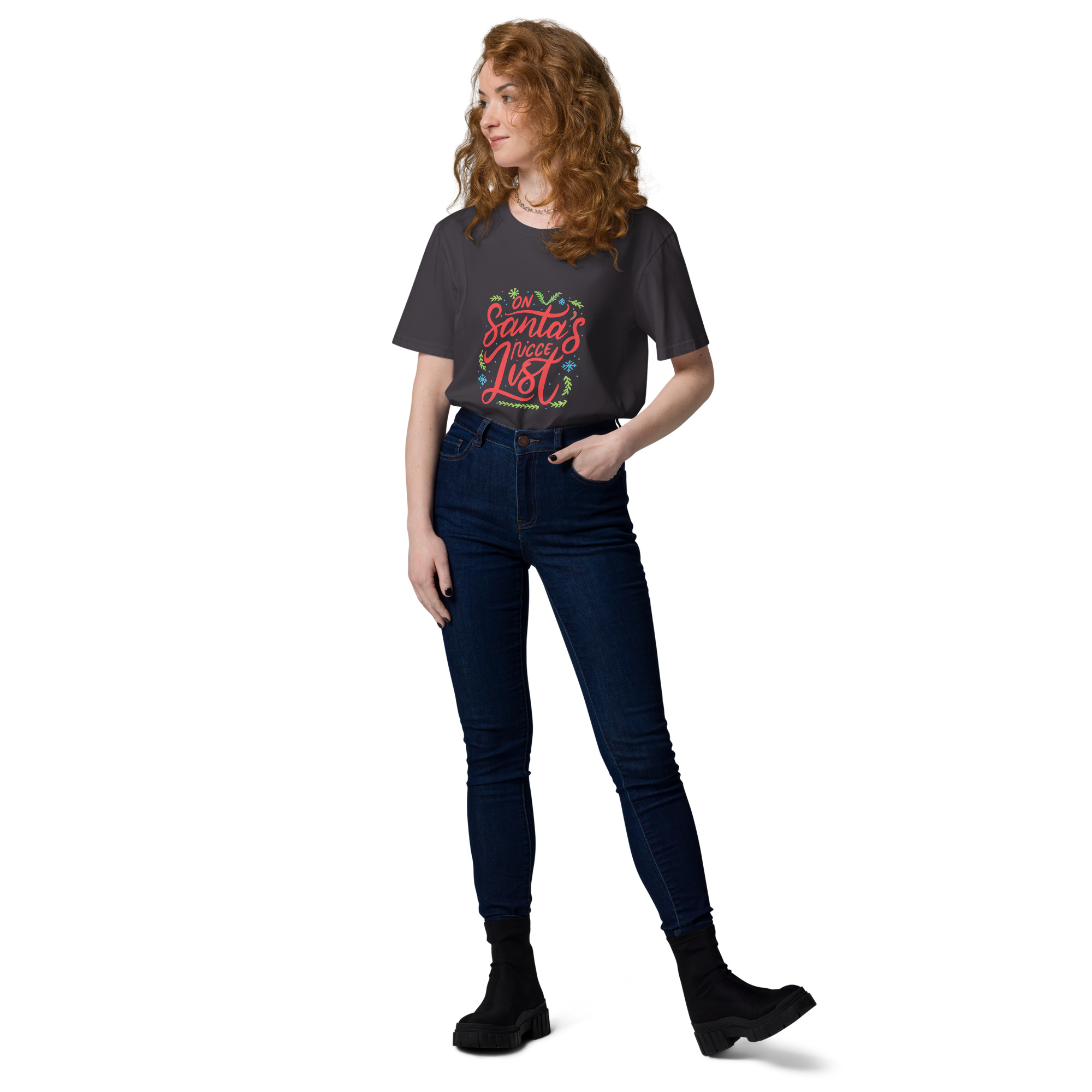 unisex-organic-cotton-t-shirt-anthracite-front-2-6834055eb25c6.jpg On Nicce List Unisex organic cotton t-shirt