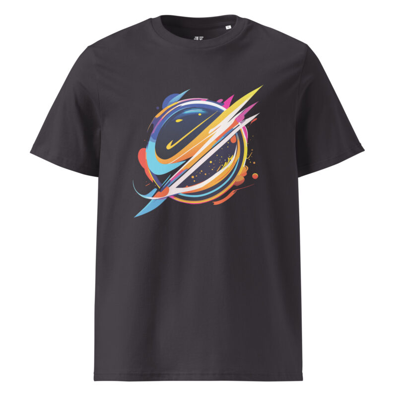 Abstract Planet Unisex organic cotton t-shirt