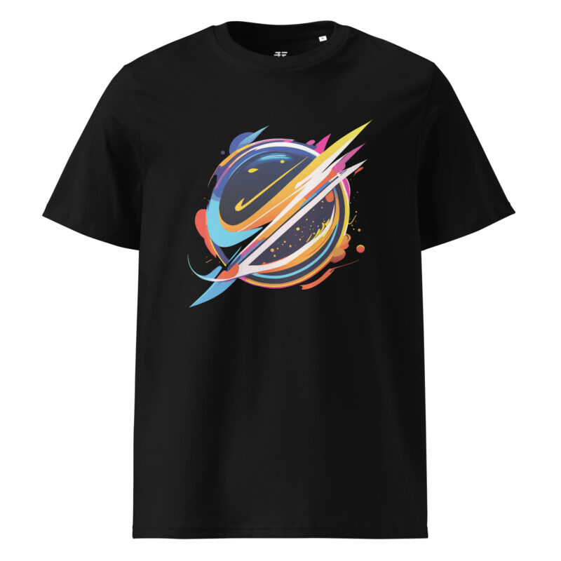 Abstract Planet Unisex organic cotton t-shirt