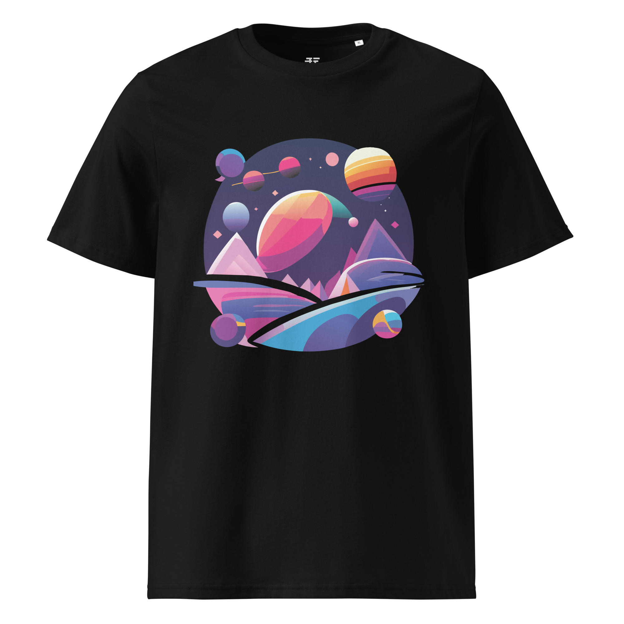 unisex-organic-cotton-t-shirt-black-front-68340063565e1.jpg Planiter Unisex organic cotton t-shirt