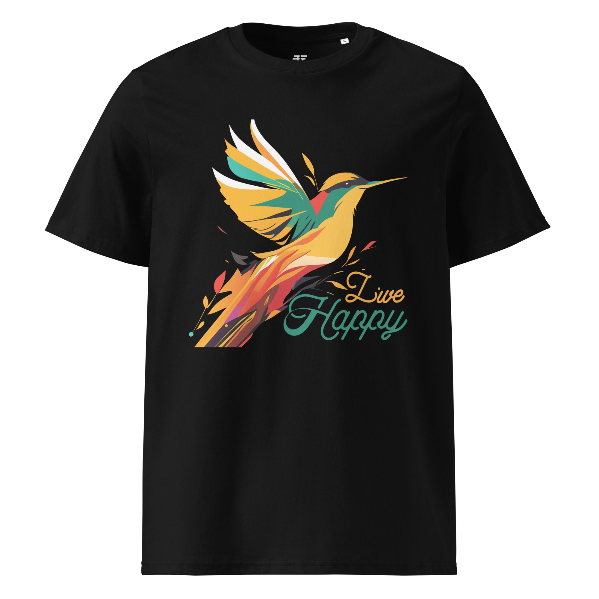 unisex-organic-cotton-t-shirt-black-front-6834043c66a0e.jpg Live Free Unisex organic cotton t-shirt