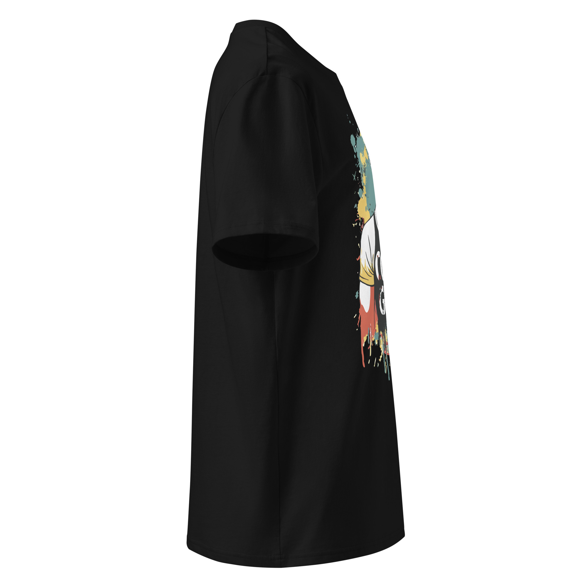 unisex-organic-cotton-t-shirt-black-right-683408e13d40f.jpg Cool Guy Unisex organic cotton t-shirt