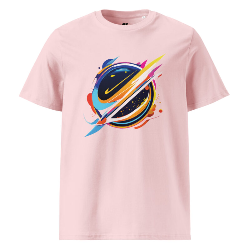 Abstract Planet Unisex organic cotton t-shirt