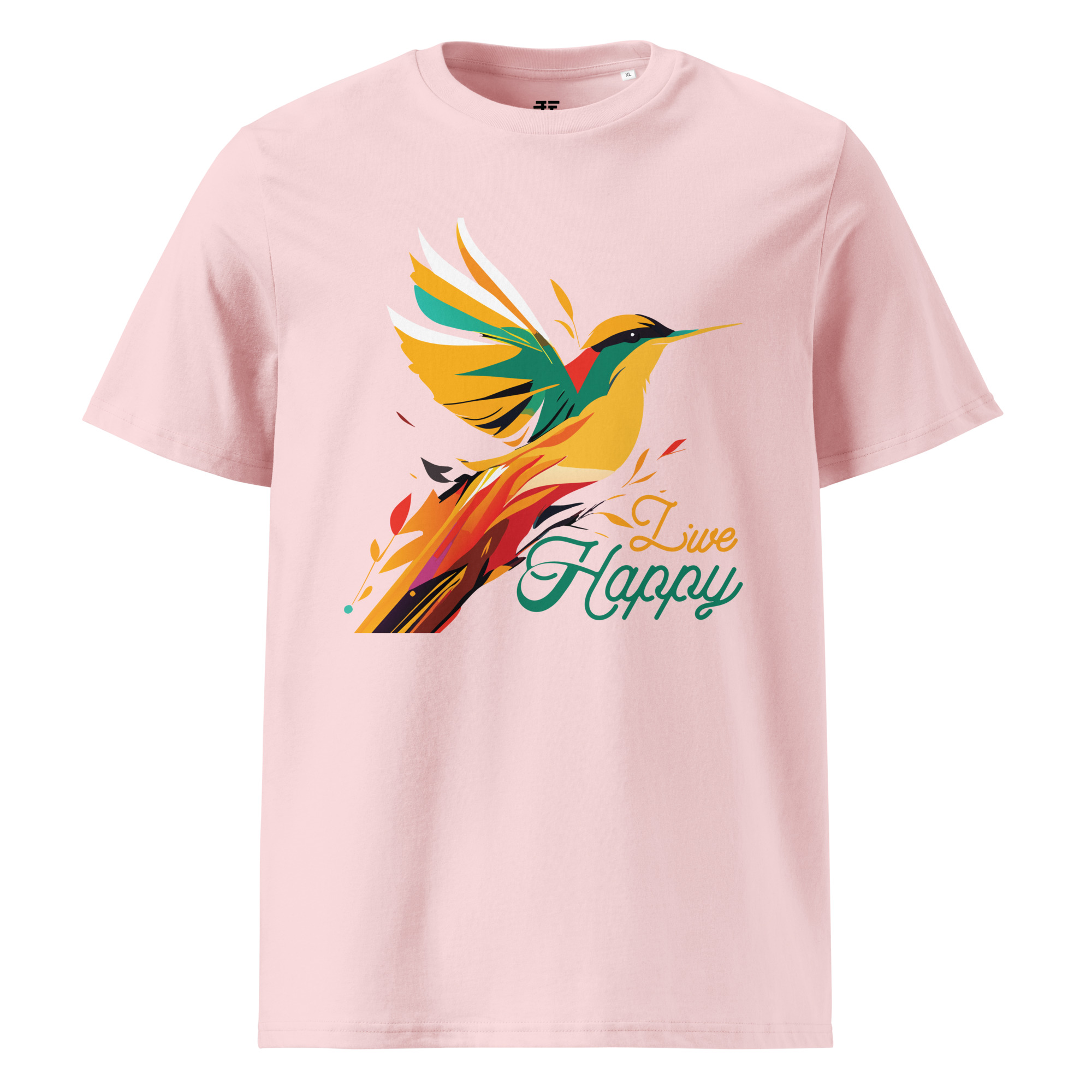 unisex-organic-cotton-t-shirt-cotton-pink-front-6834043cde7e0.jpg Live Free Unisex organic cotton t-shirt