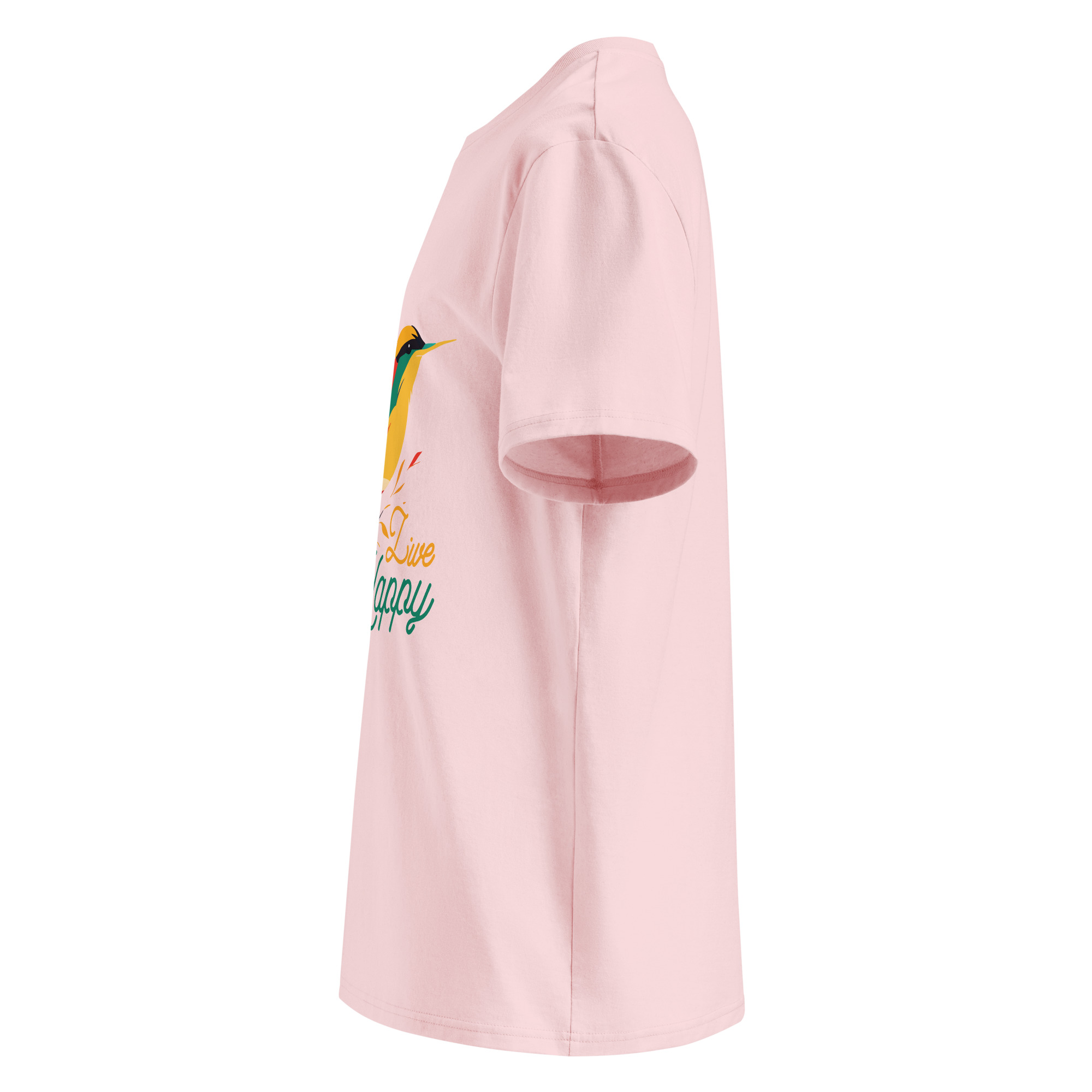 unisex-organic-cotton-t-shirt-cotton-pink-left-6834043ce49f6.jpg Live Free Unisex organic cotton t-shirt