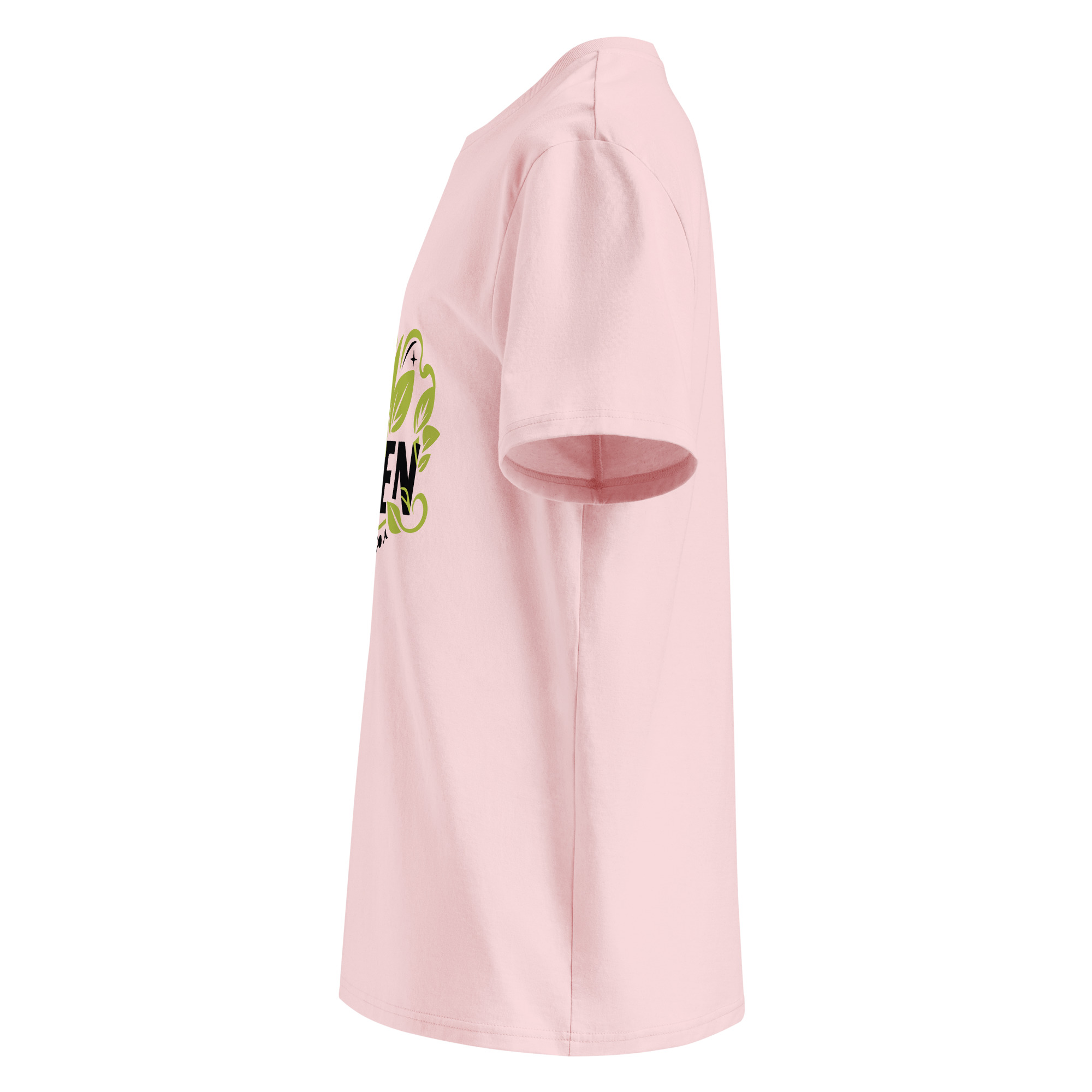 unisex-organic-cotton-t-shirt-cotton-pink-left-683407b537bc0.jpg Go Green X Unisex organic cotton t-shirt