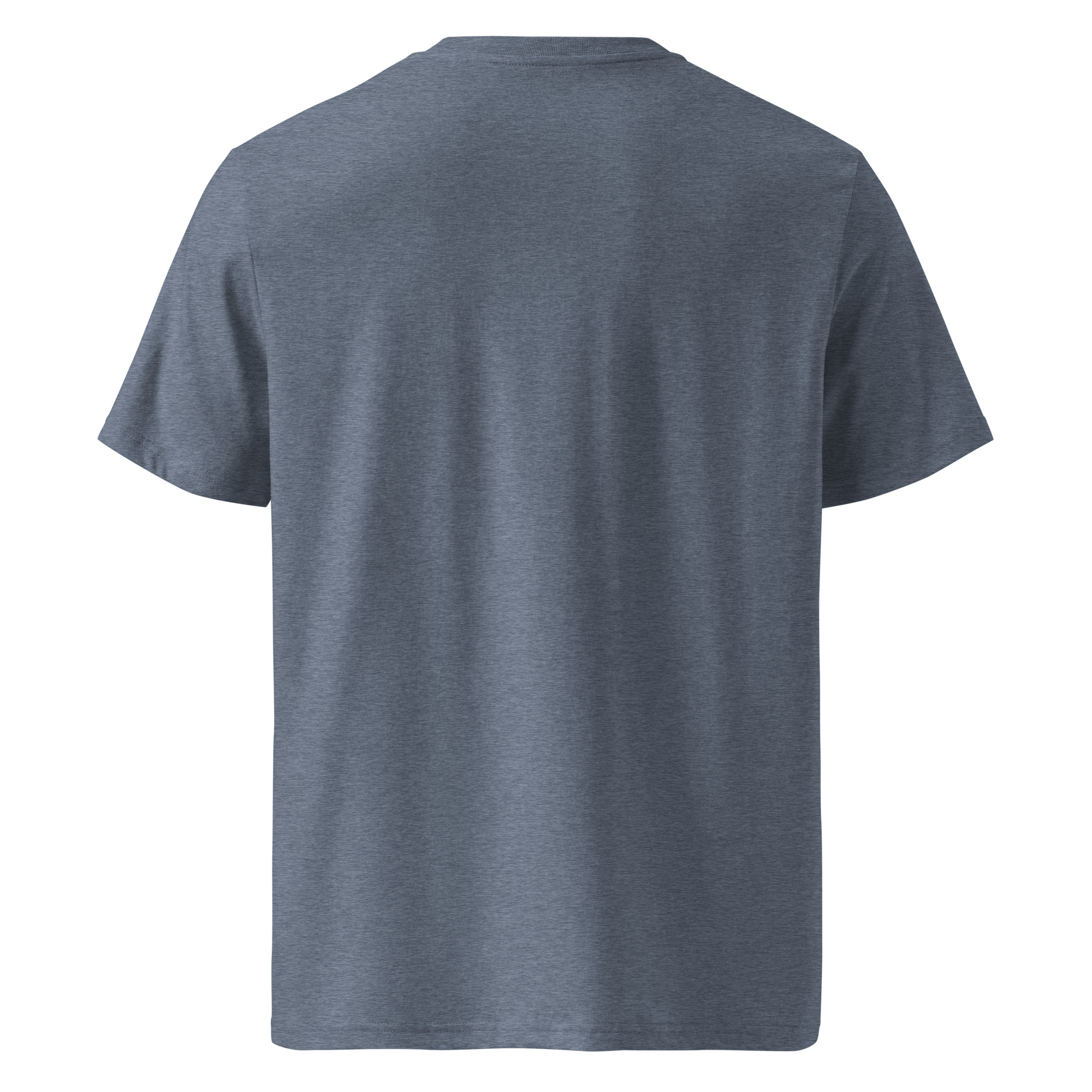 unisex-organic-cotton-t-shirt-dark-heather-blue-back-683408144f15d.jpg Go Green X Unisex organic cotton t-shirt