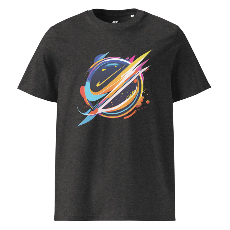 Abstract Planet Unisex organic cotton t-shirt