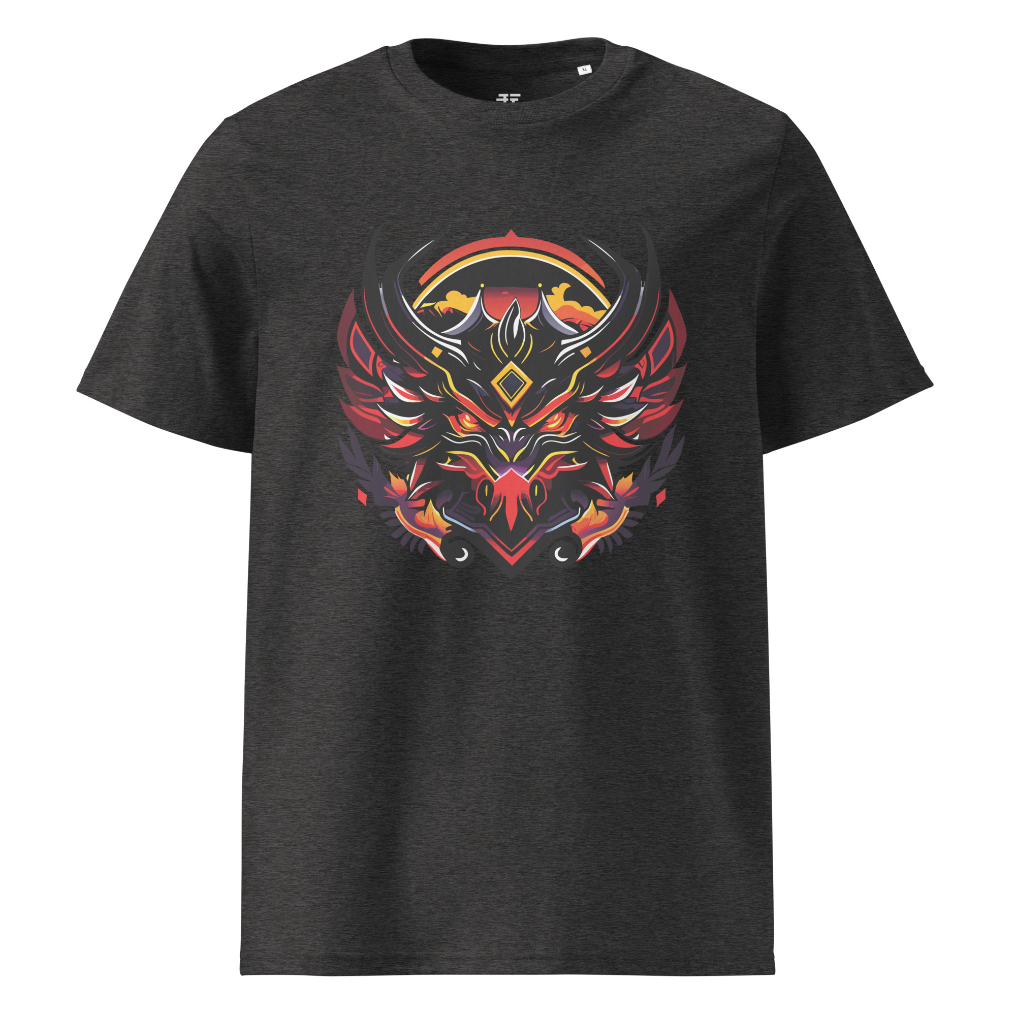 unisex-organic-cotton-t-shirt-dark-heather-grey-front-683402a670f5f.jpg Draggon Unisex organic cotton t-shirt