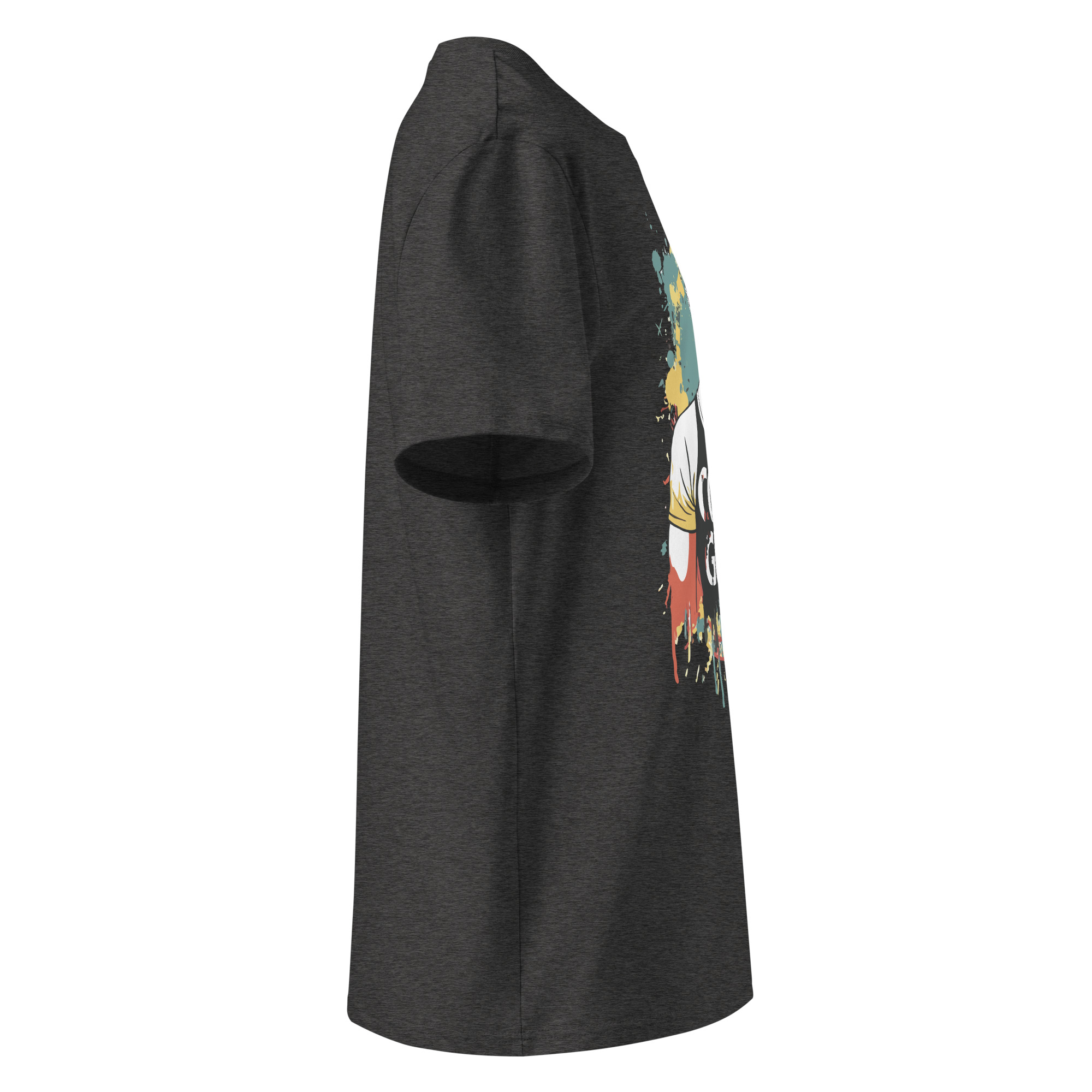 unisex-organic-cotton-t-shirt-dark-heather-grey-right-683408e1498ae.jpg Cool Guy Unisex organic cotton t-shirt