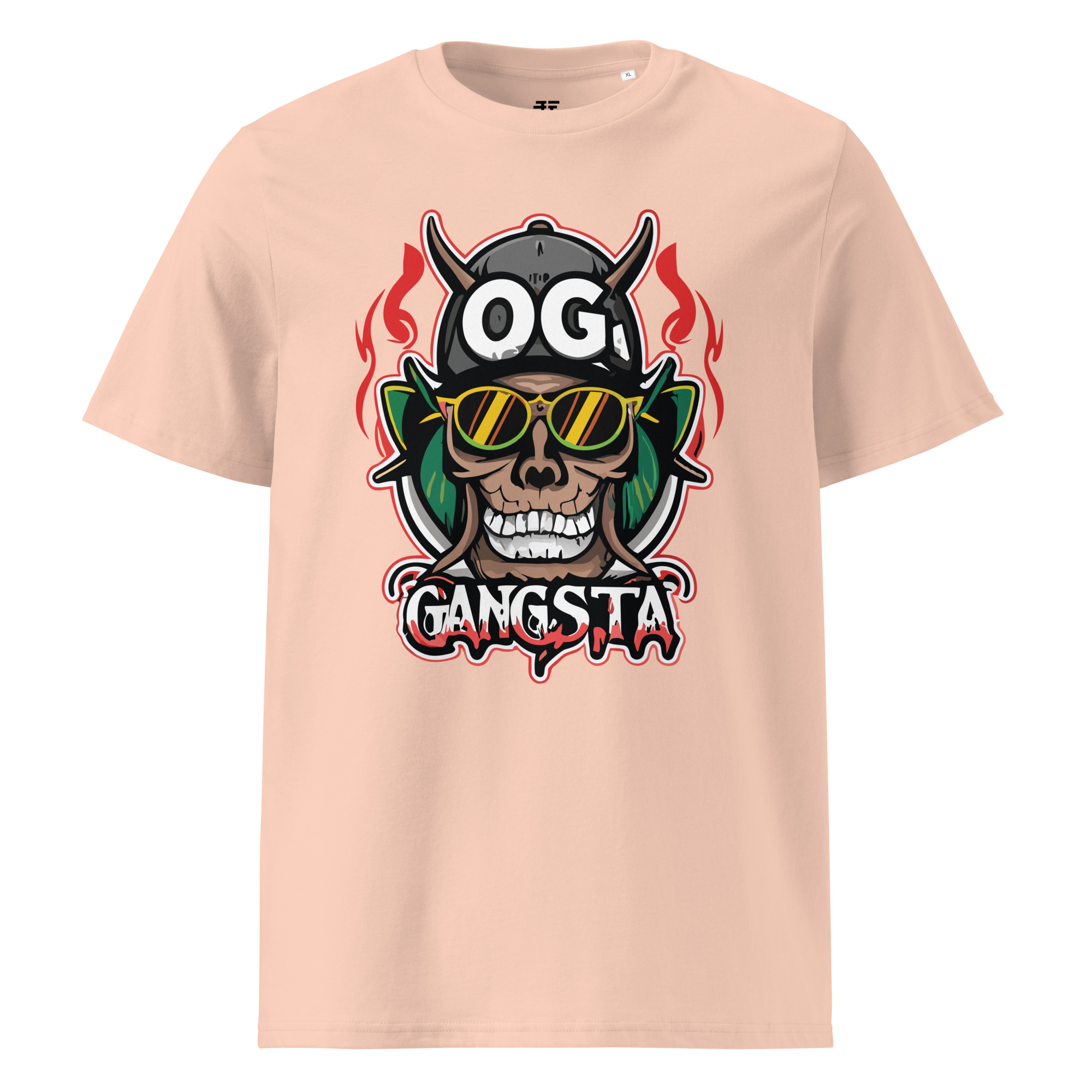 unisex-organic-cotton-t-shirt-fraiche-peche-front-6833fb4160bb2.jpg OG Gangsta Unisex organic cotton t-shirt
