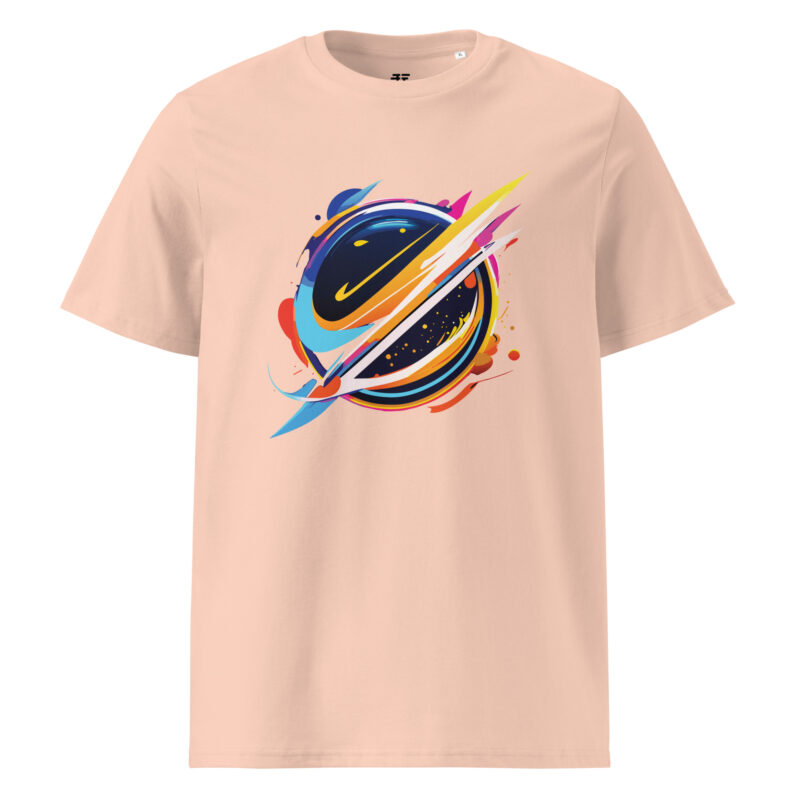 Abstract Planet Unisex organic cotton t-shirt