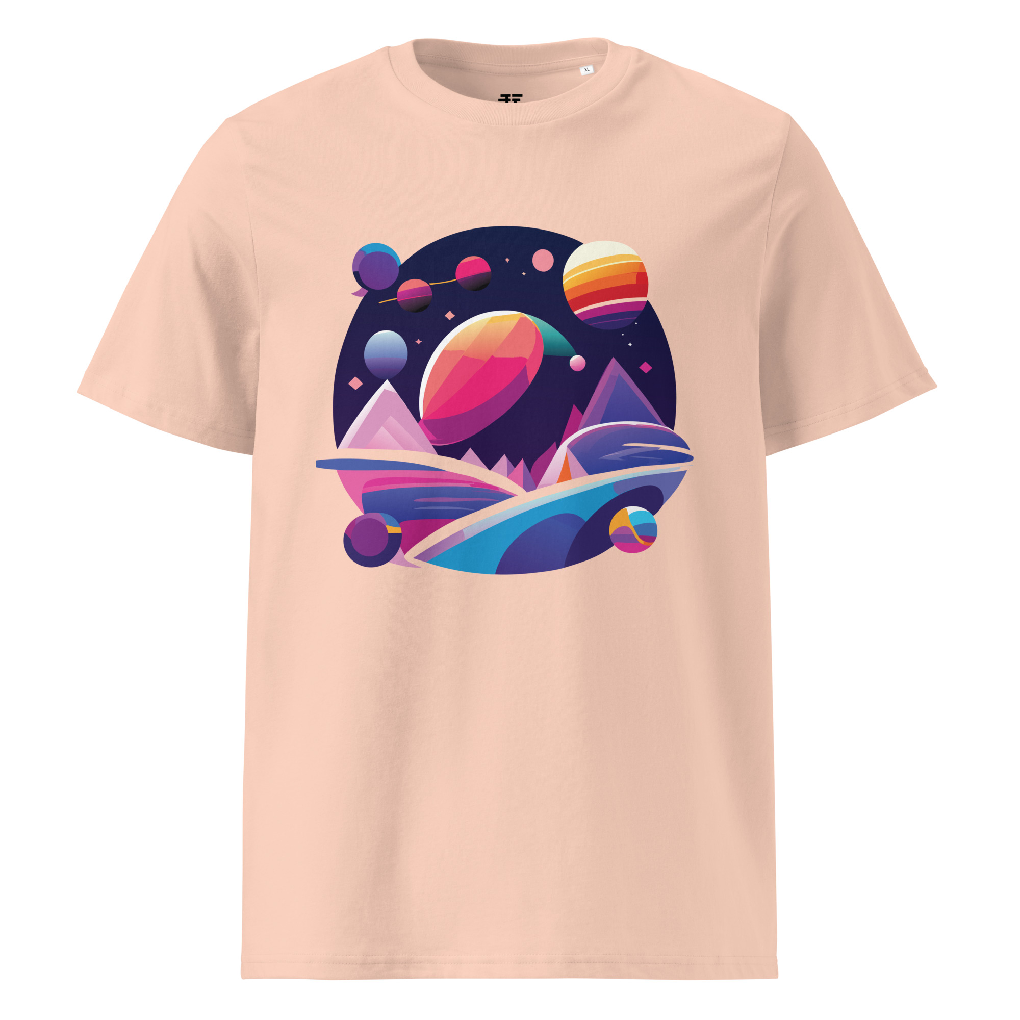 unisex-organic-cotton-t-shirt-fraiche-peche-front-68340063aefcd.jpg Planiter Unisex organic cotton t-shirt