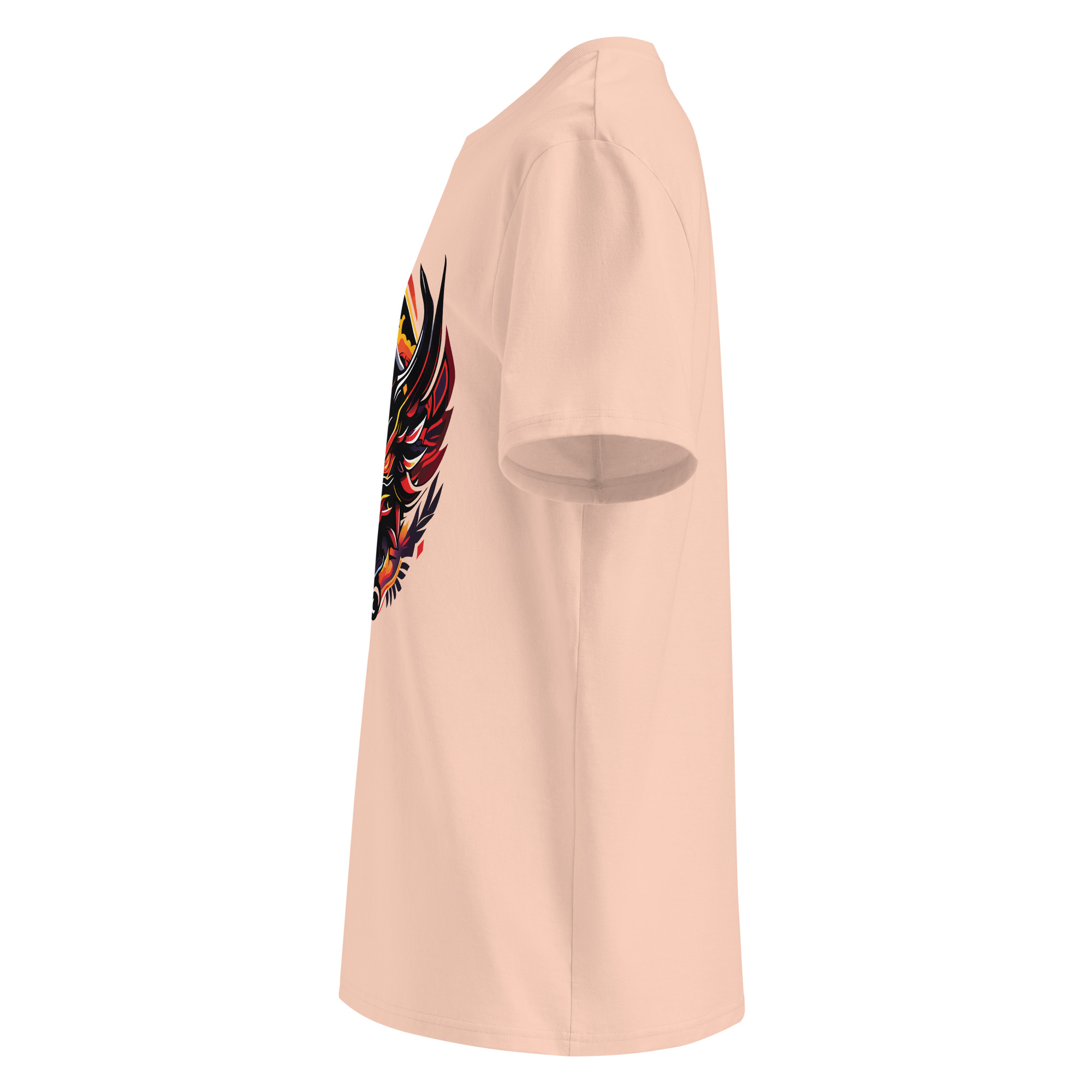 unisex-organic-cotton-t-shirt-fraiche-peche-left-683402a6982d0.jpg Draggon Unisex organic cotton t-shirt