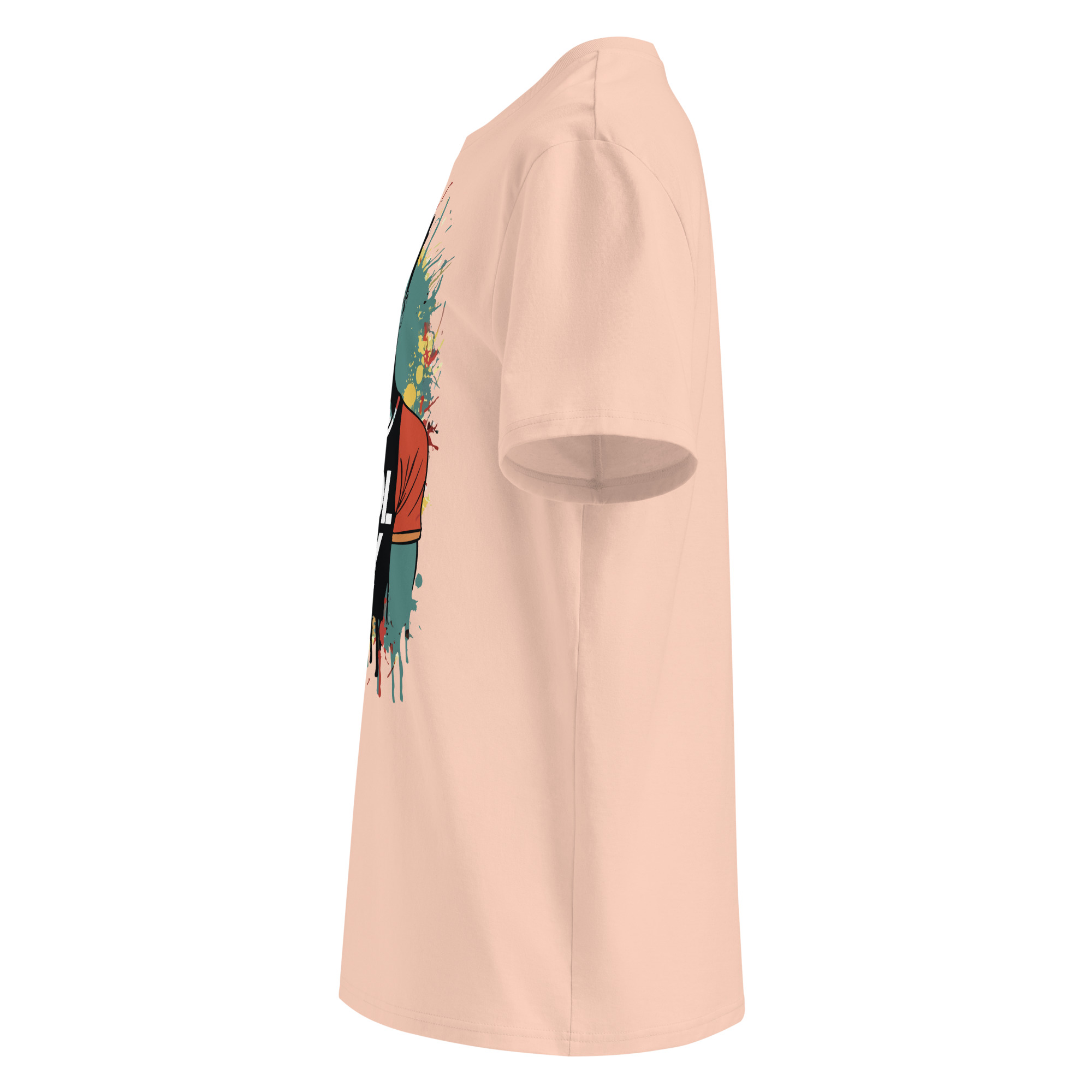 unisex-organic-cotton-t-shirt-fraiche-peche-left-683408e1978cf.jpg Cool Guy Unisex organic cotton t-shirt