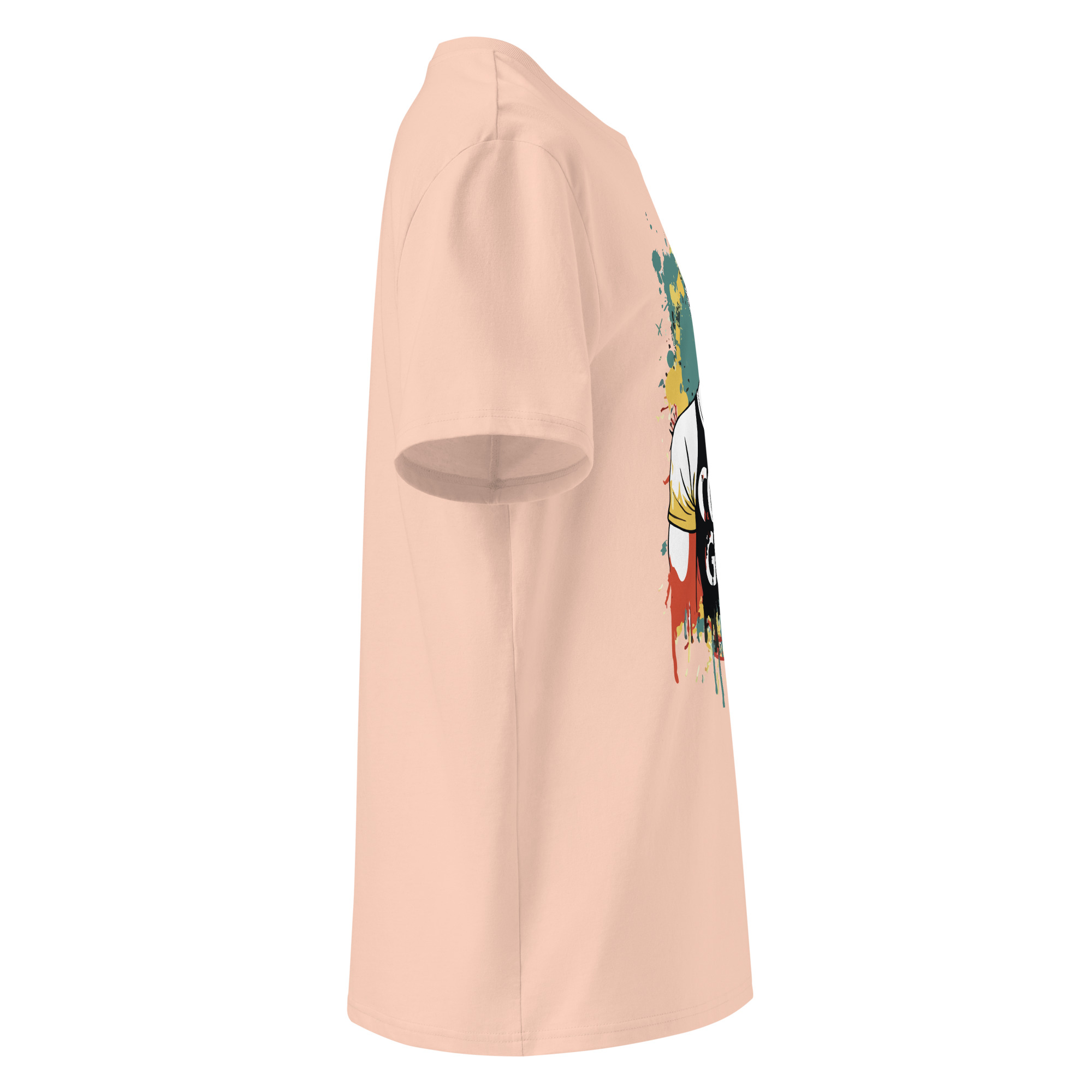 unisex-organic-cotton-t-shirt-fraiche-peche-right-683408e19d3db.jpg Cool Guy Unisex organic cotton t-shirt