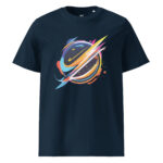 Abstract Planet Unisex organic cotton t-shirt