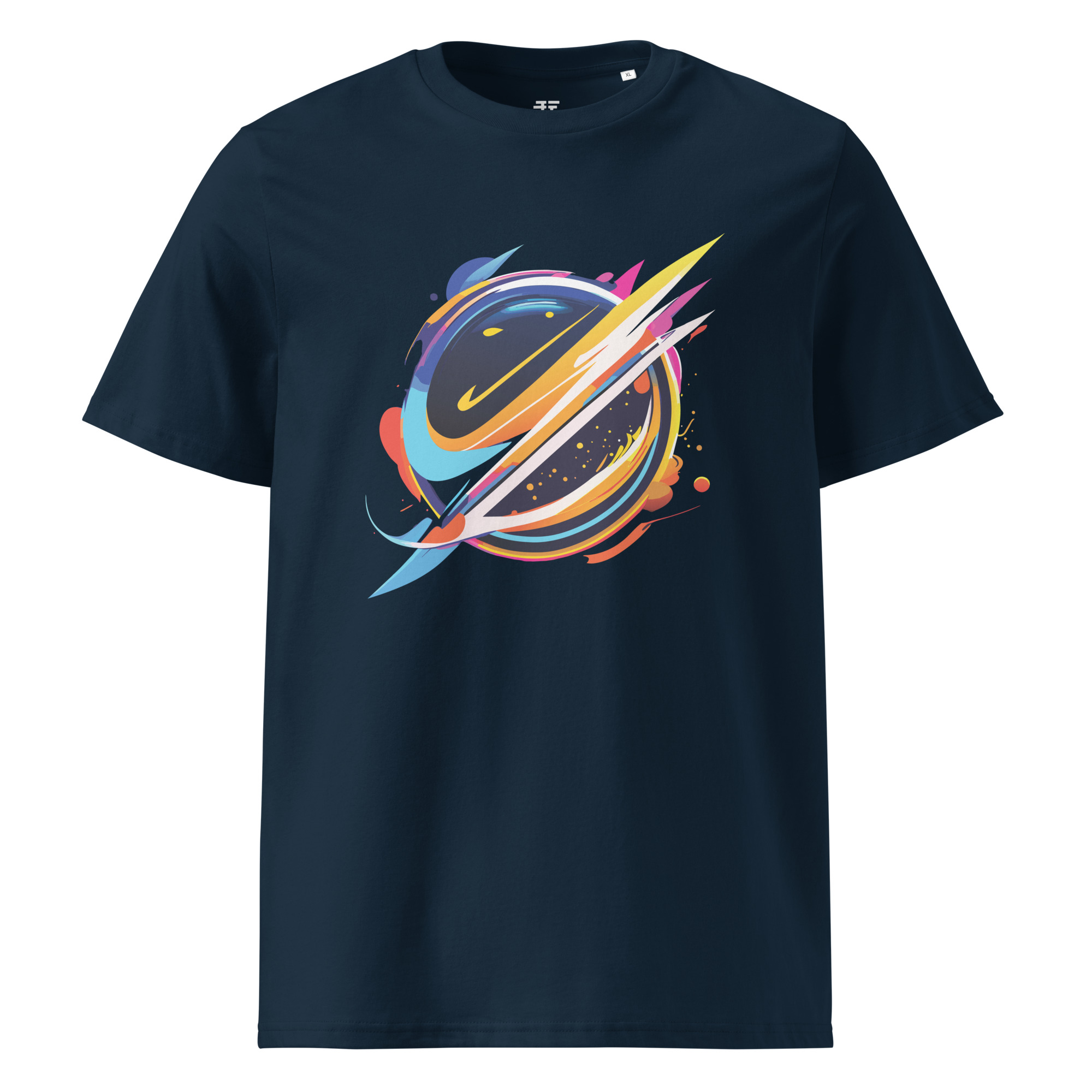 Abstract Planet Unisex organic cotton t-shirt
