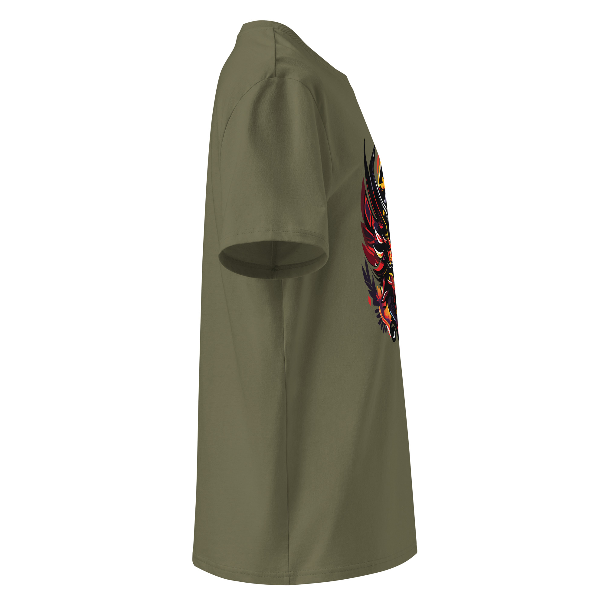 unisex-organic-cotton-t-shirt-khaki-right-683402a68666d.jpg Draggon Unisex organic cotton t-shirt