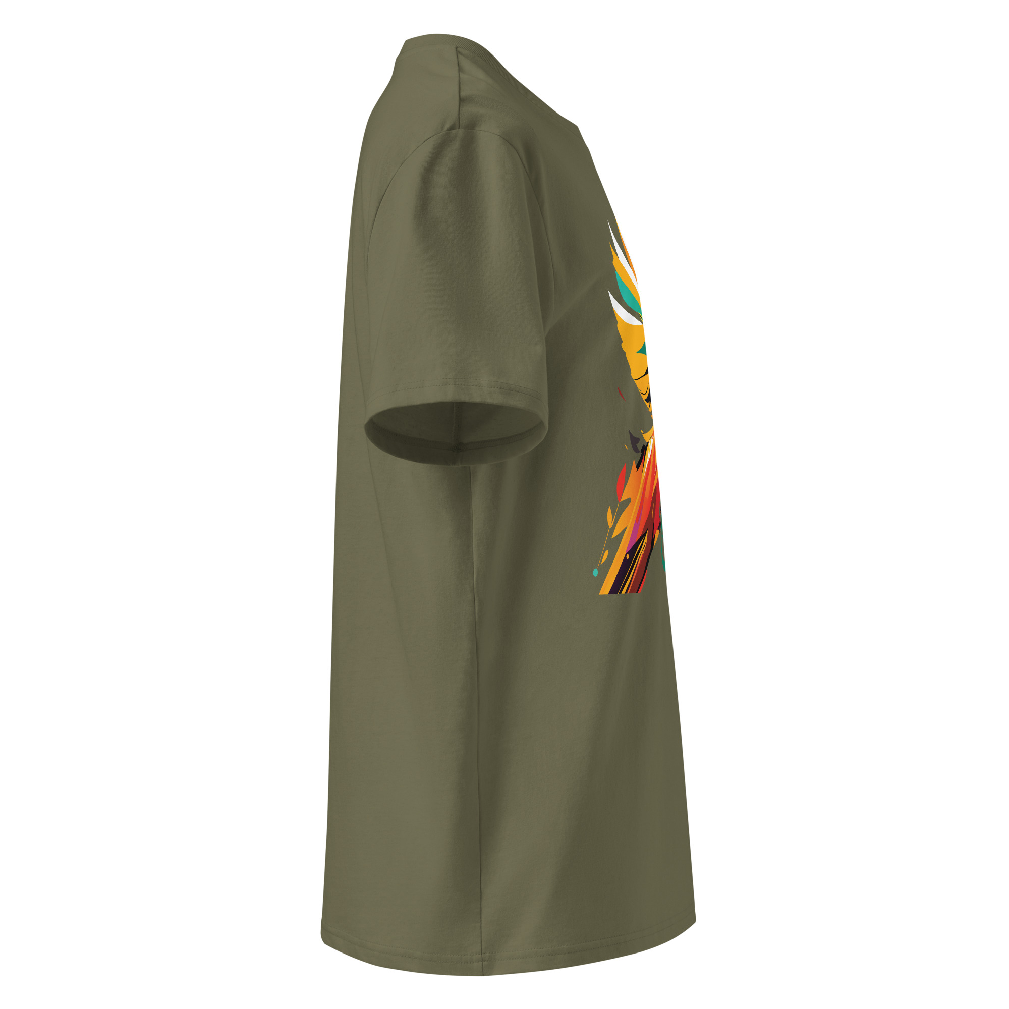 unisex-organic-cotton-t-shirt-khaki-right-6834043ca3163.jpg Live Free Unisex organic cotton t-shirt