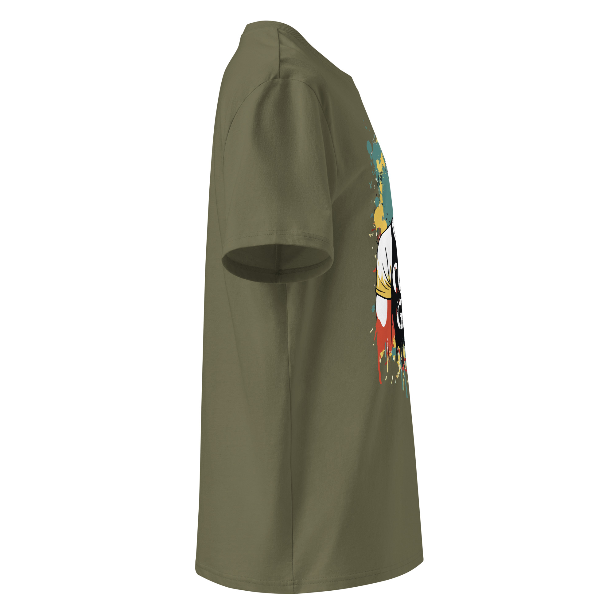 unisex-organic-cotton-t-shirt-khaki-right-683408e176182.jpg Cool Guy Unisex organic cotton t-shirt