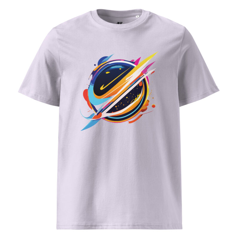 Abstract Planet Unisex organic cotton t-shirt