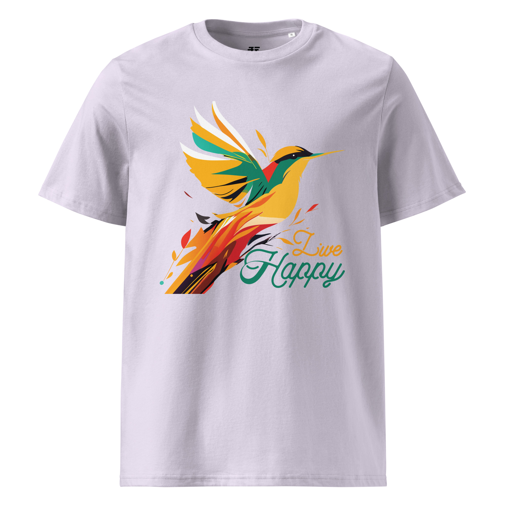 unisex-organic-cotton-t-shirt-lavender-front-6834043d02cc6.jpg Live Free Unisex organic cotton t-shirt