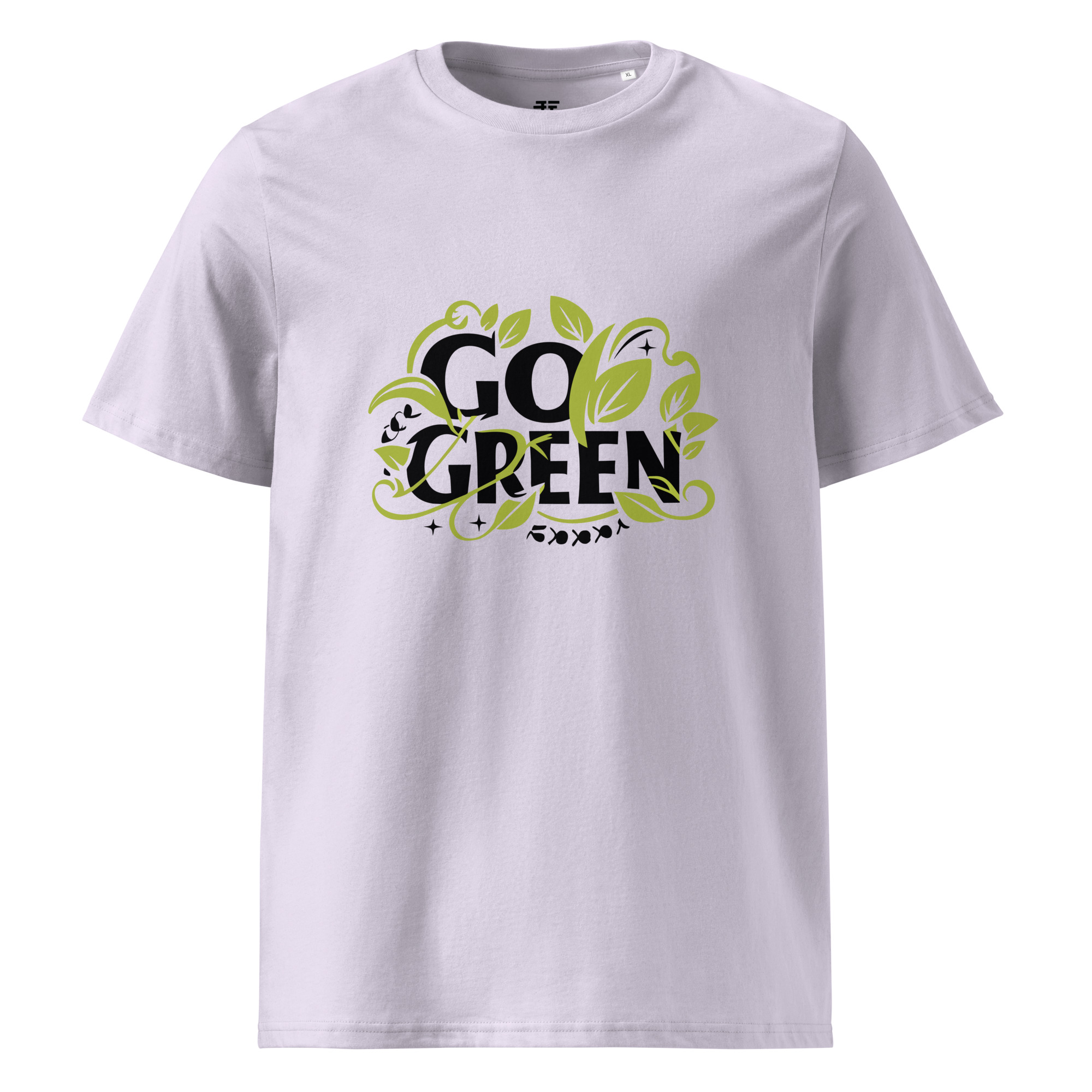 unisex-organic-cotton-t-shirt-lavender-front-683407b545726.jpg Go Green X Unisex organic cotton t-shirt