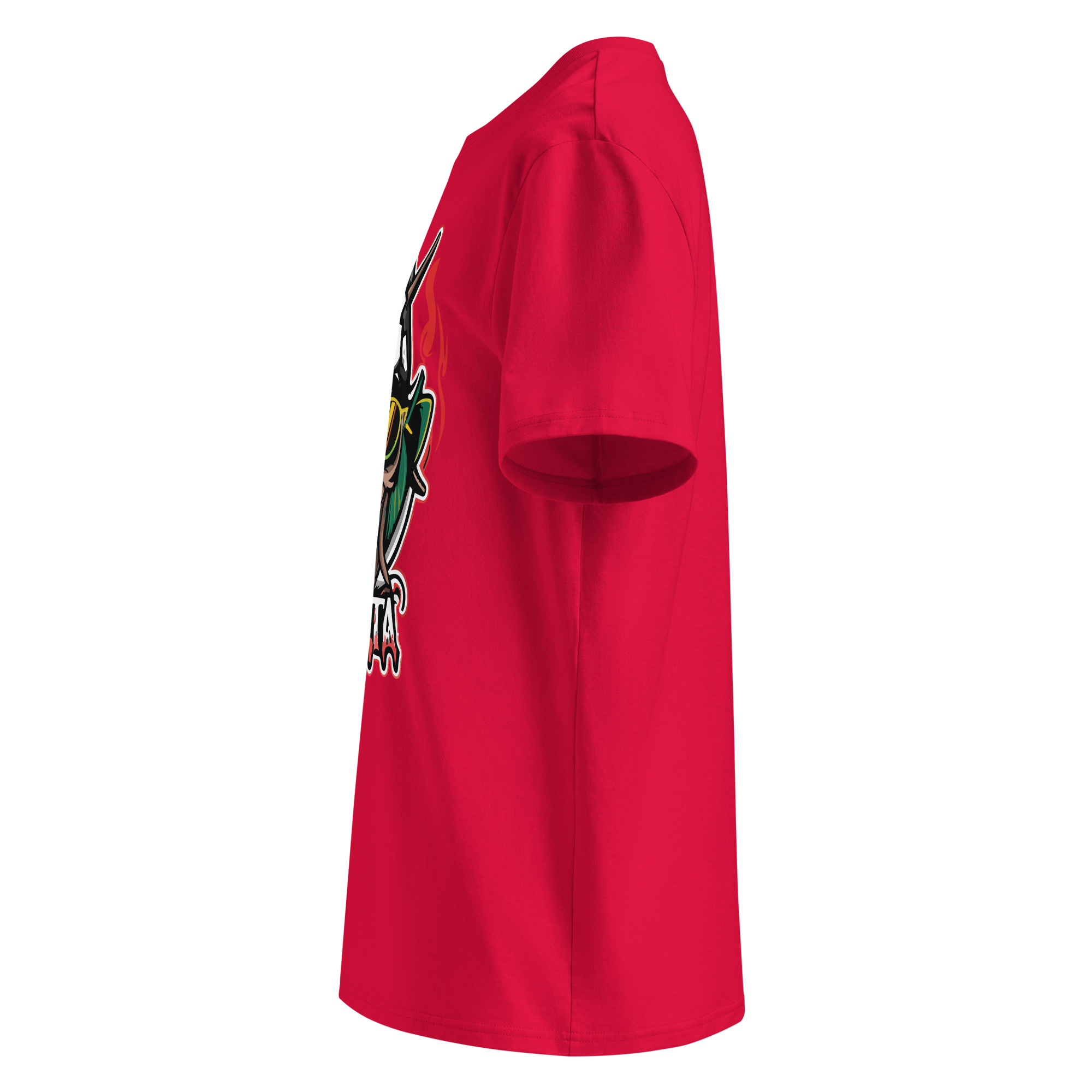 unisex-organic-cotton-t-shirt-red-left-6833fb41280f4.jpg OG Gangsta Unisex organic cotton t-shirt