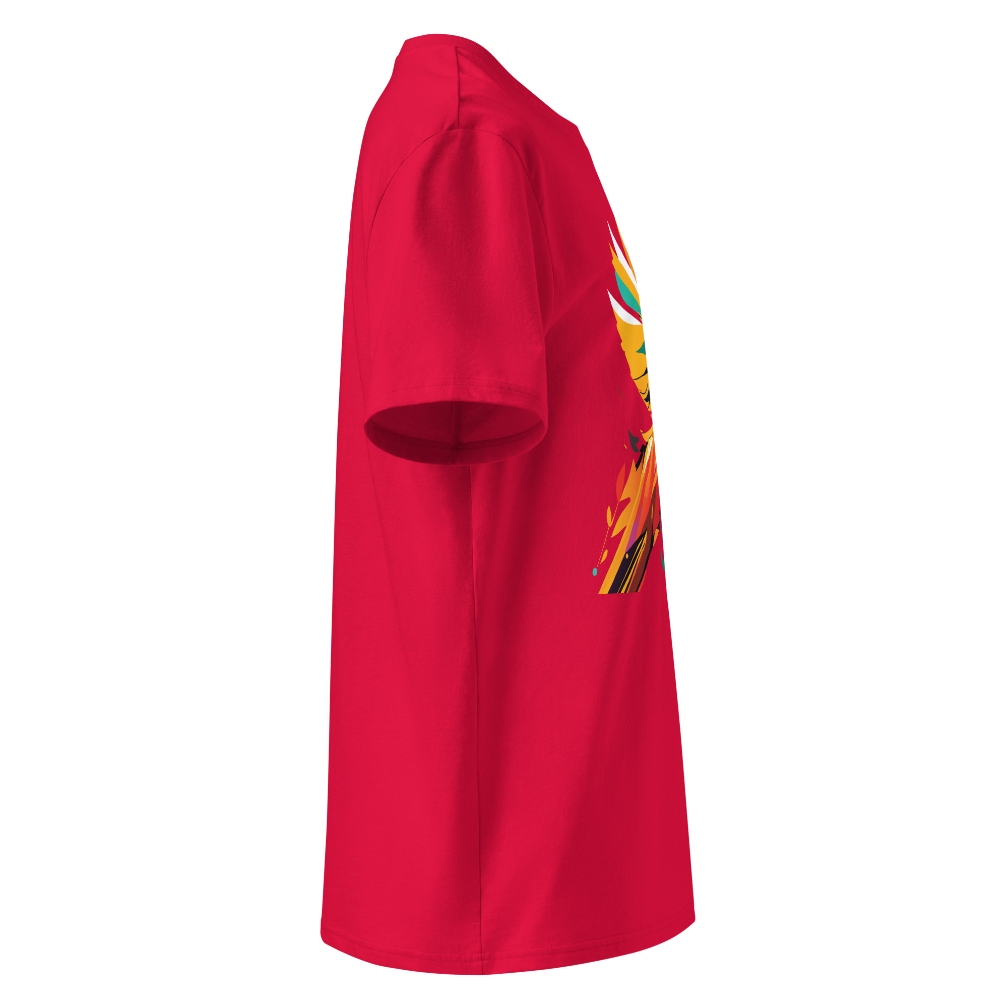 unisex-organic-cotton-t-shirt-red-right-6834043c8fdc6.jpg Live Free Unisex organic cotton t-shirt