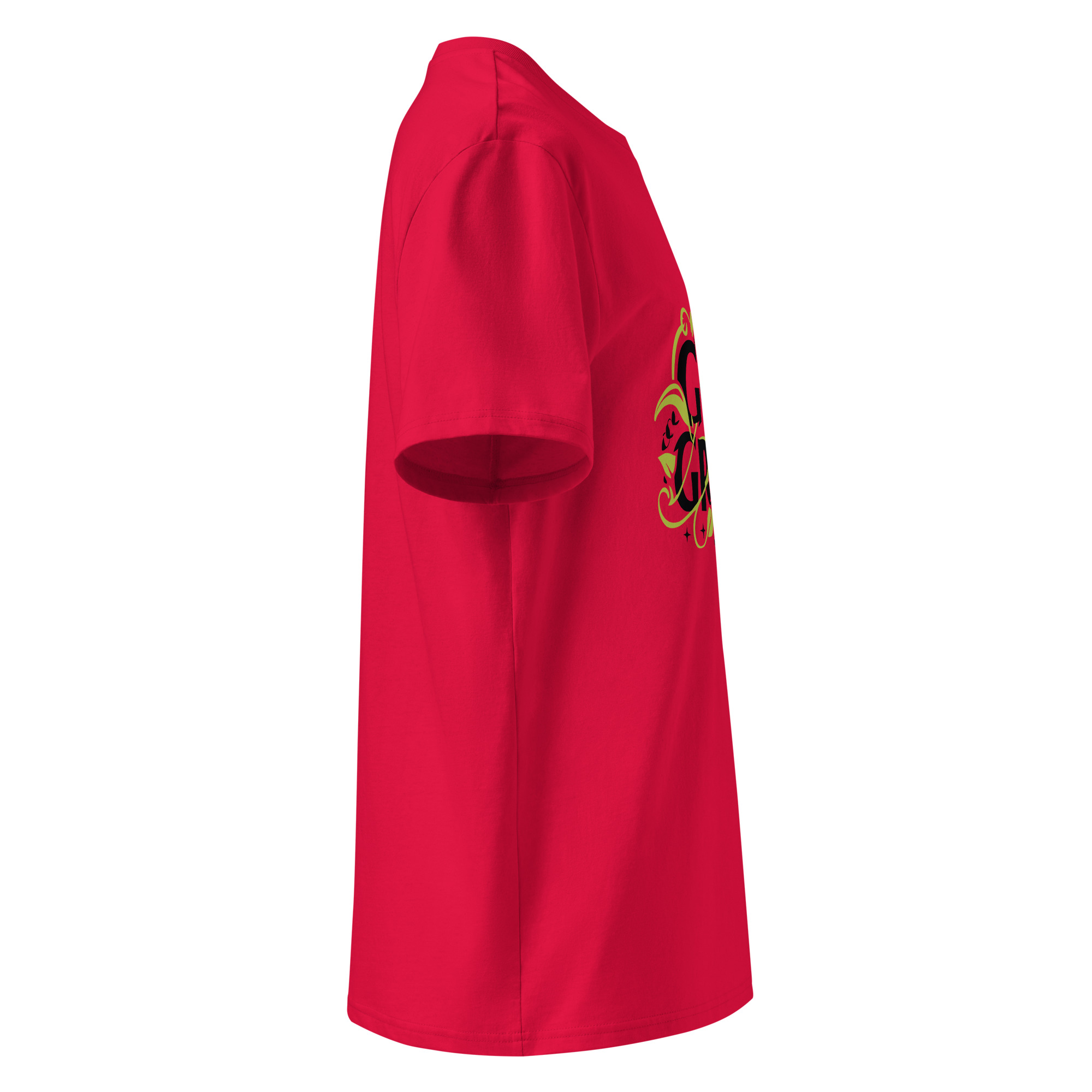 unisex-organic-cotton-t-shirt-red-right-683407b51ba31.jpg Go Green X Unisex organic cotton t-shirt