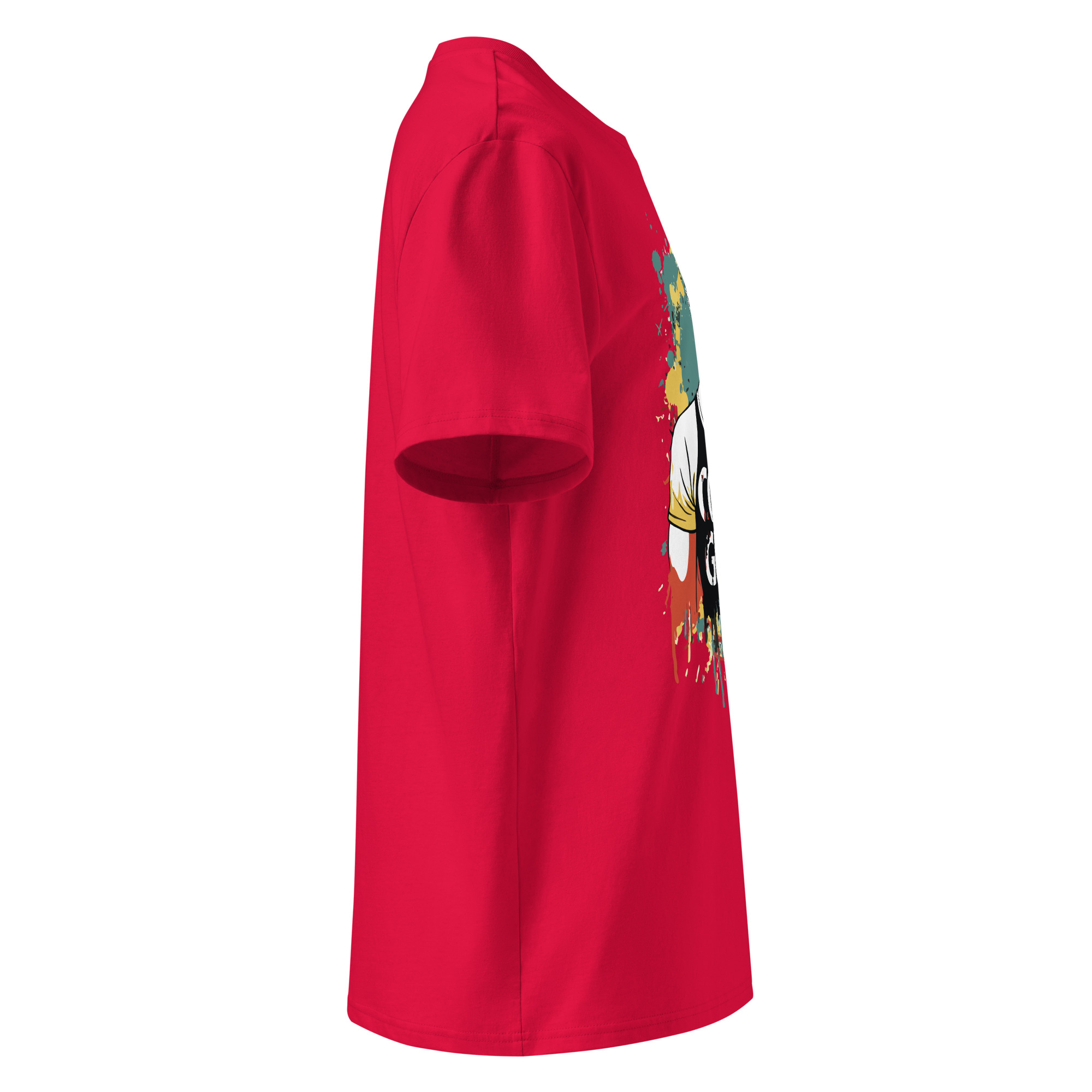 unisex-organic-cotton-t-shirt-red-right-683408e164c19.jpg Cool Guy Unisex organic cotton t-shirt