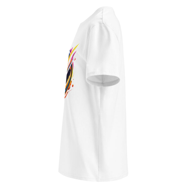 Abstract Planet Unisex organic cotton t-shirt