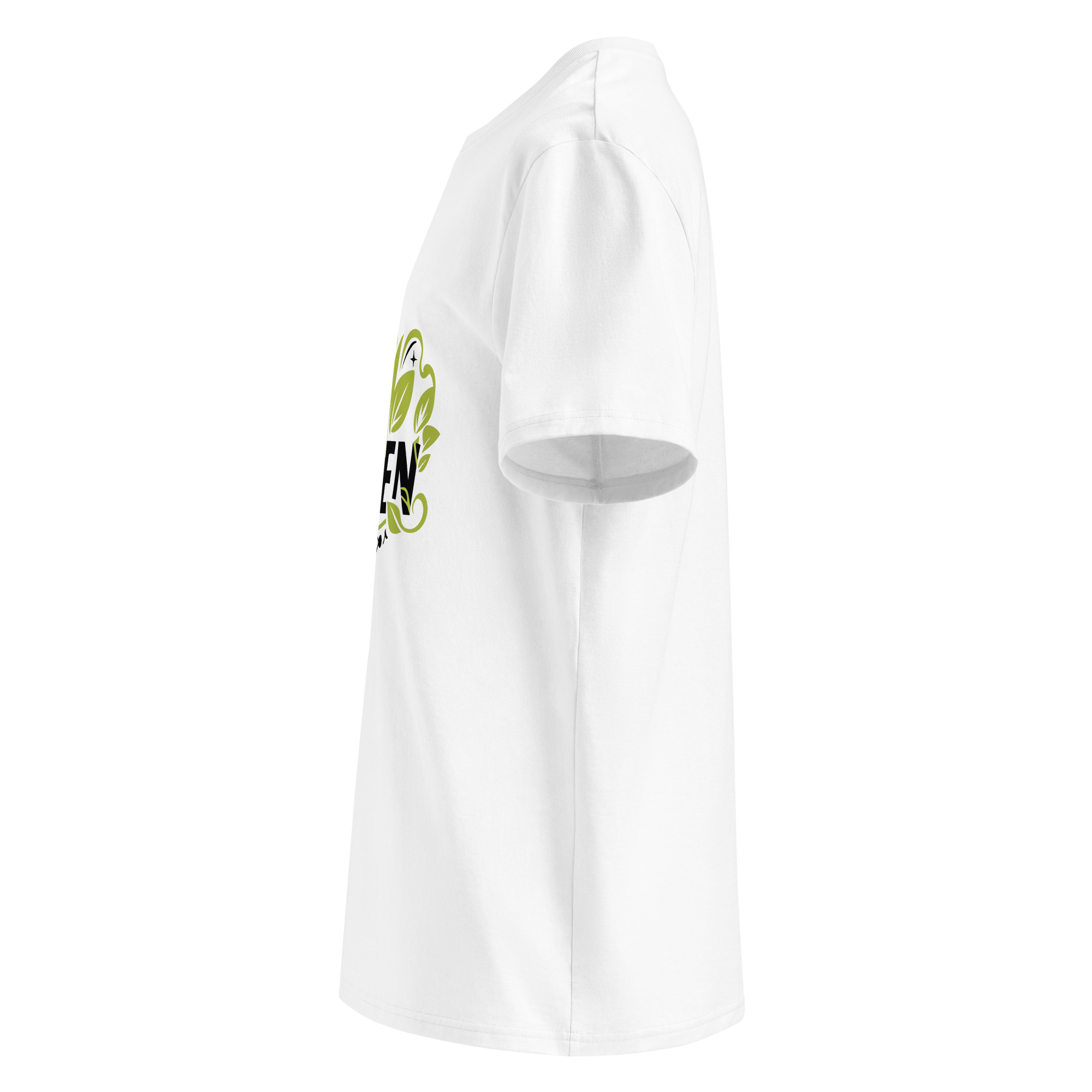 unisex-organic-cotton-t-shirt-white-left-683407b5573a9.jpg Go Green X Unisex organic cotton t-shirt