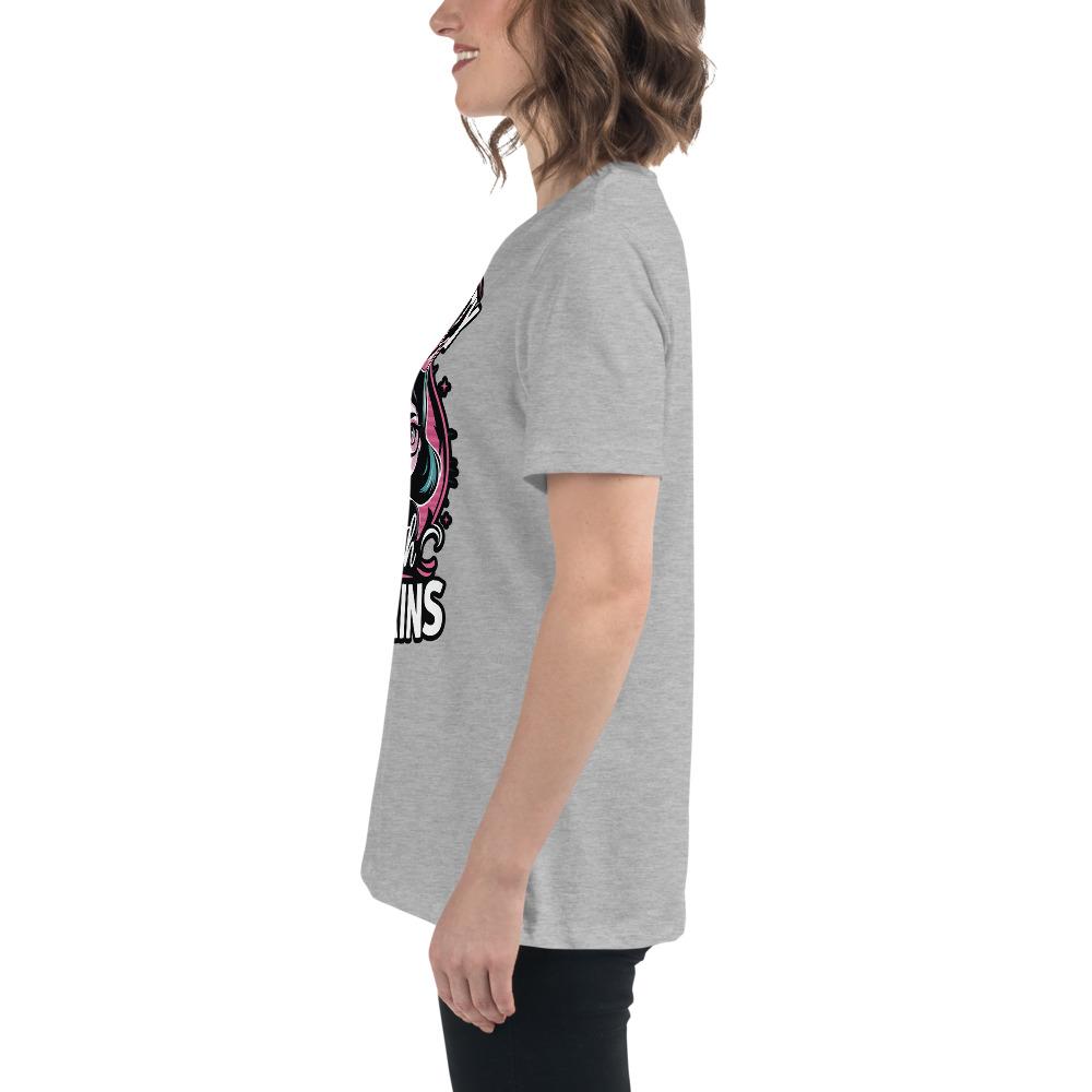 womens-relaxed-t-shirt-athletic-heather-left-68346f2ec1625.jpg Beauty Brains Women's Relaxed T-Shirt