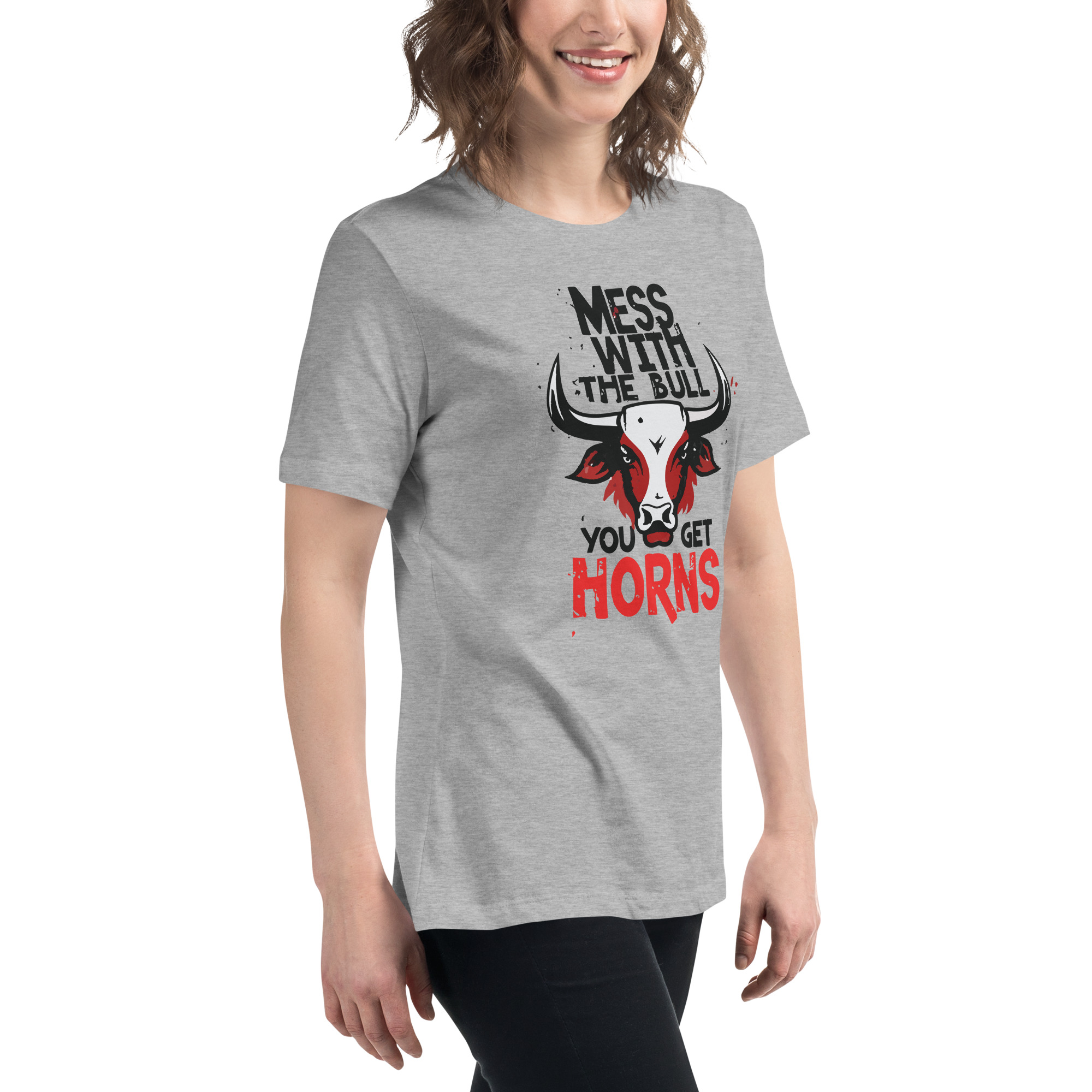 womens-relaxed-t-shirt-athletic-heather-right-front-6832e30a44af8.jpg Don't Mess Women's Relaxed T-Shirt
