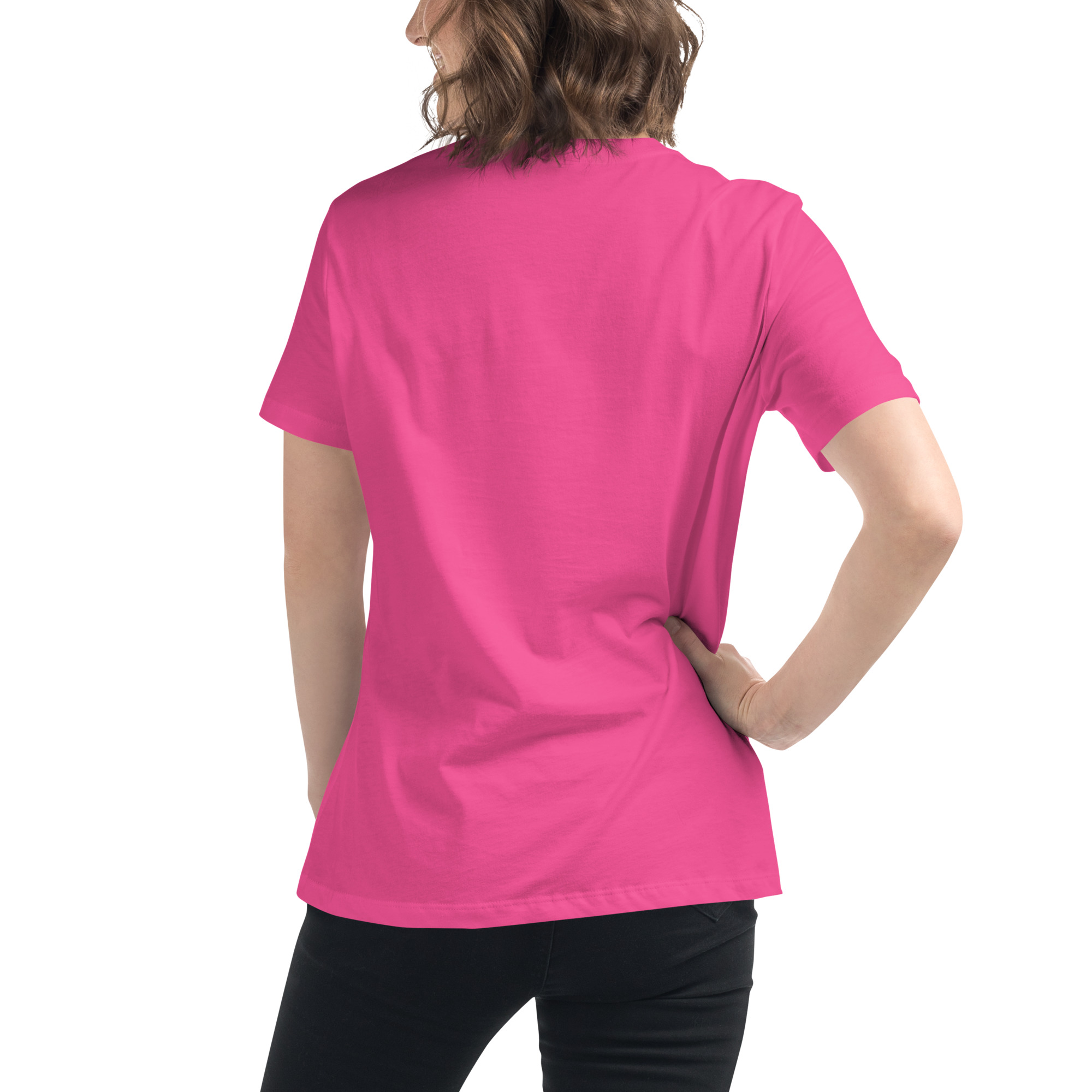 womens-relaxed-t-shirt-berry-back-68346f2e7c7ec.jpg Beauty Brains Women's Relaxed T-Shirt