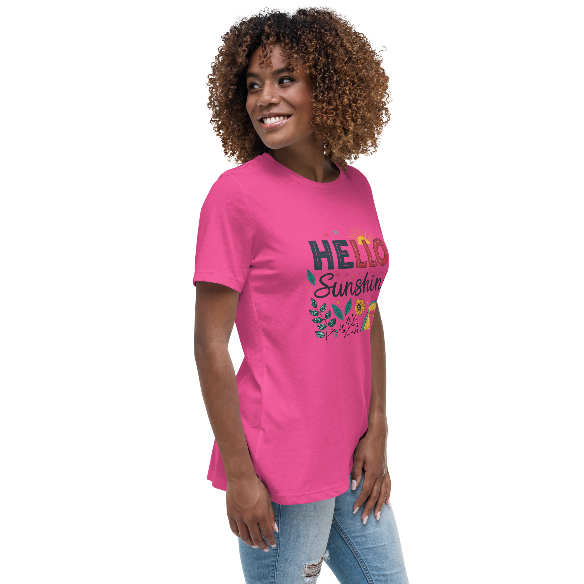 womens-relaxed-t-shirt-berry-right-front-68346d1a41ced.jpg Sunshine Women's Relaxed T-Shirt