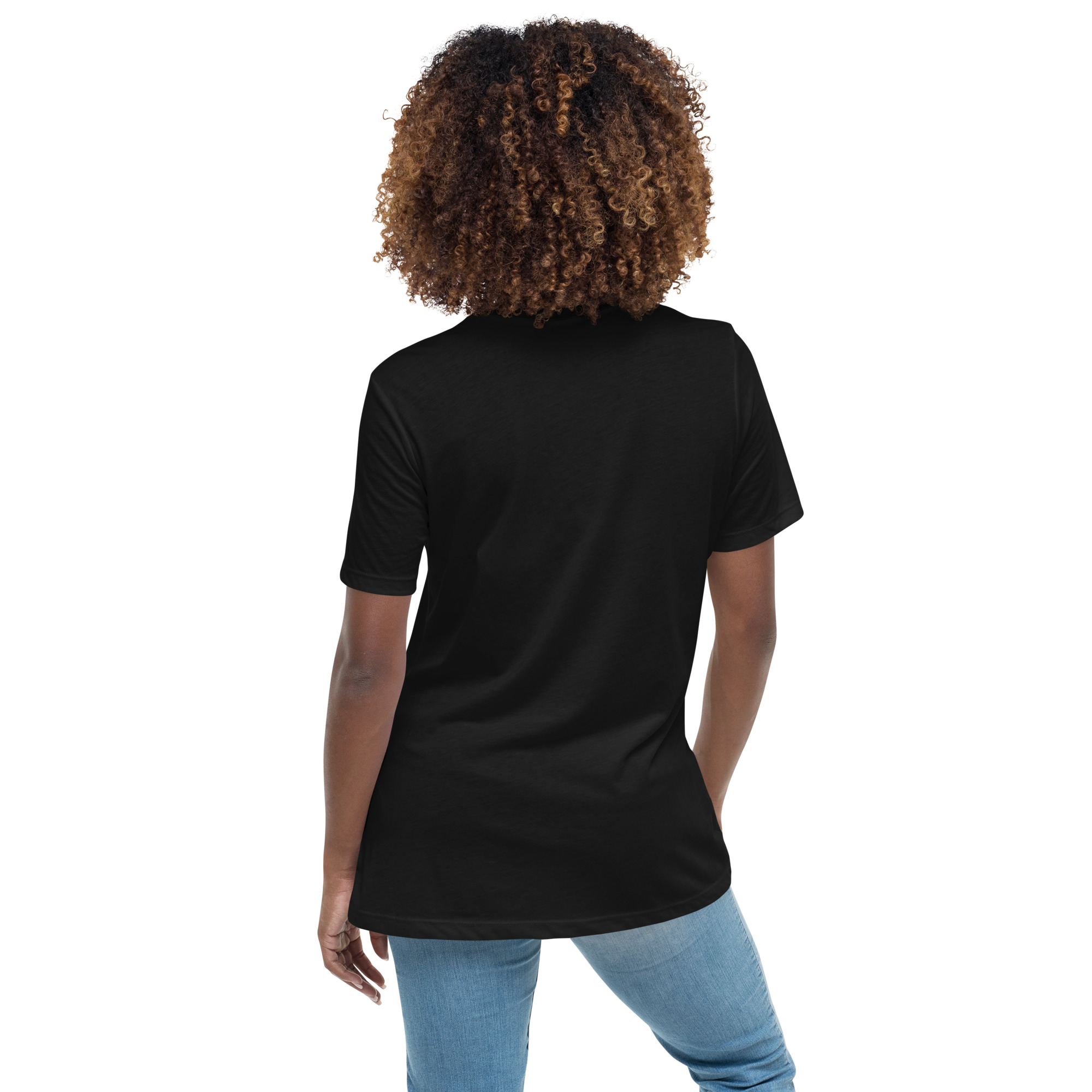 womens-relaxed-t-shirt-black-back-68346d1a20ff2.jpg Sunshine Women's Relaxed T-Shirt