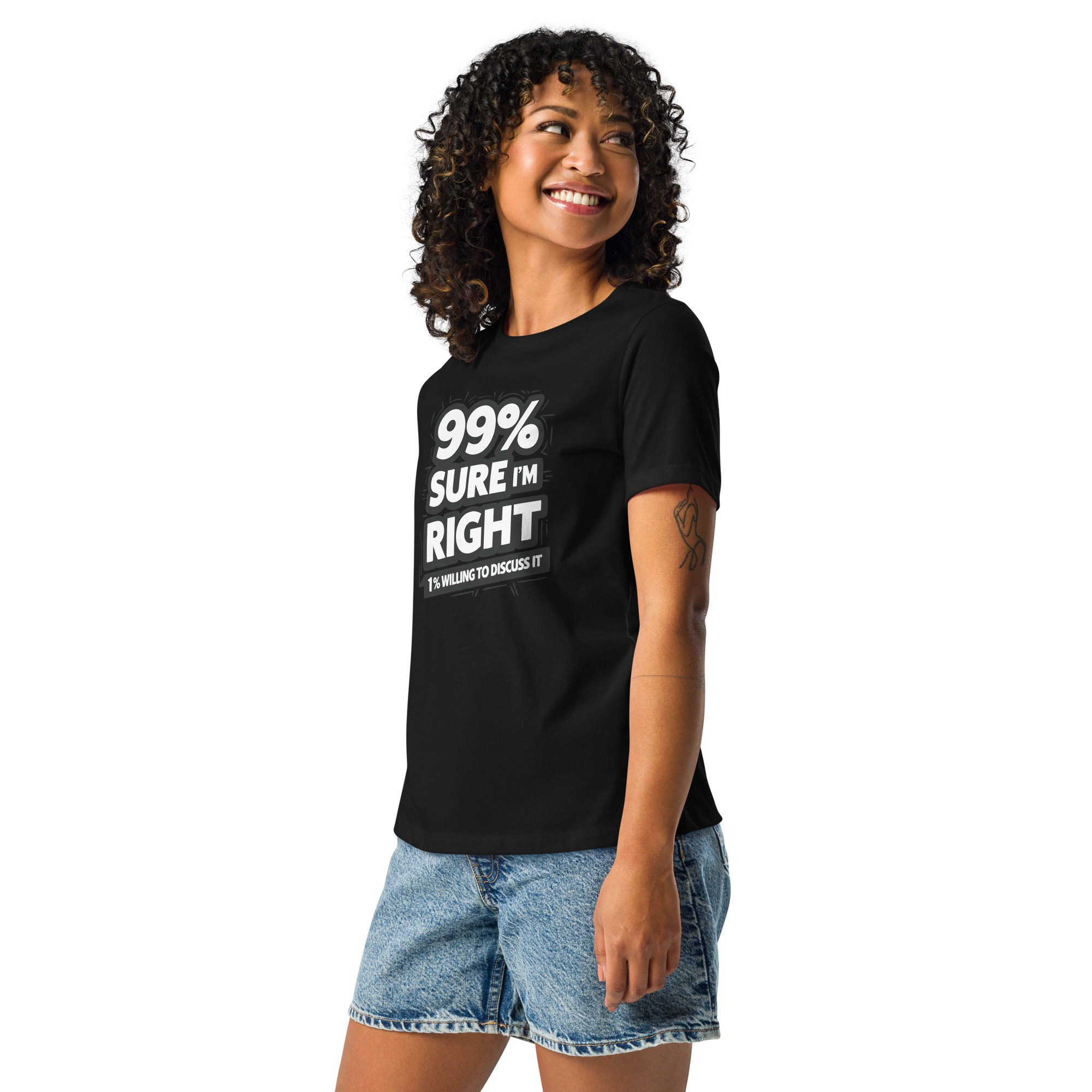 womens-relaxed-t-shirt-black-left-front-68346b60085ce.jpg 99% Right Women's Relaxed T-Shirt